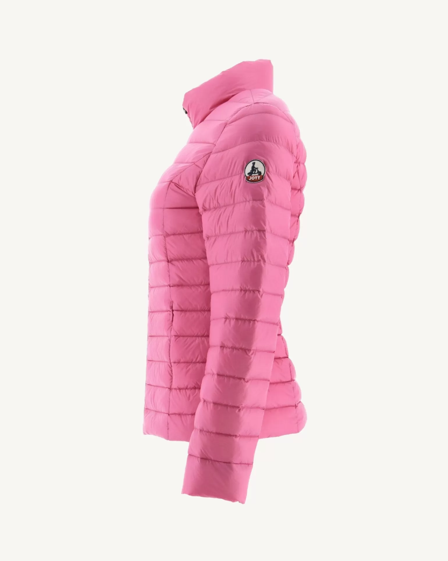 Women JOTT Light Down Jacket Intense Pink Cha