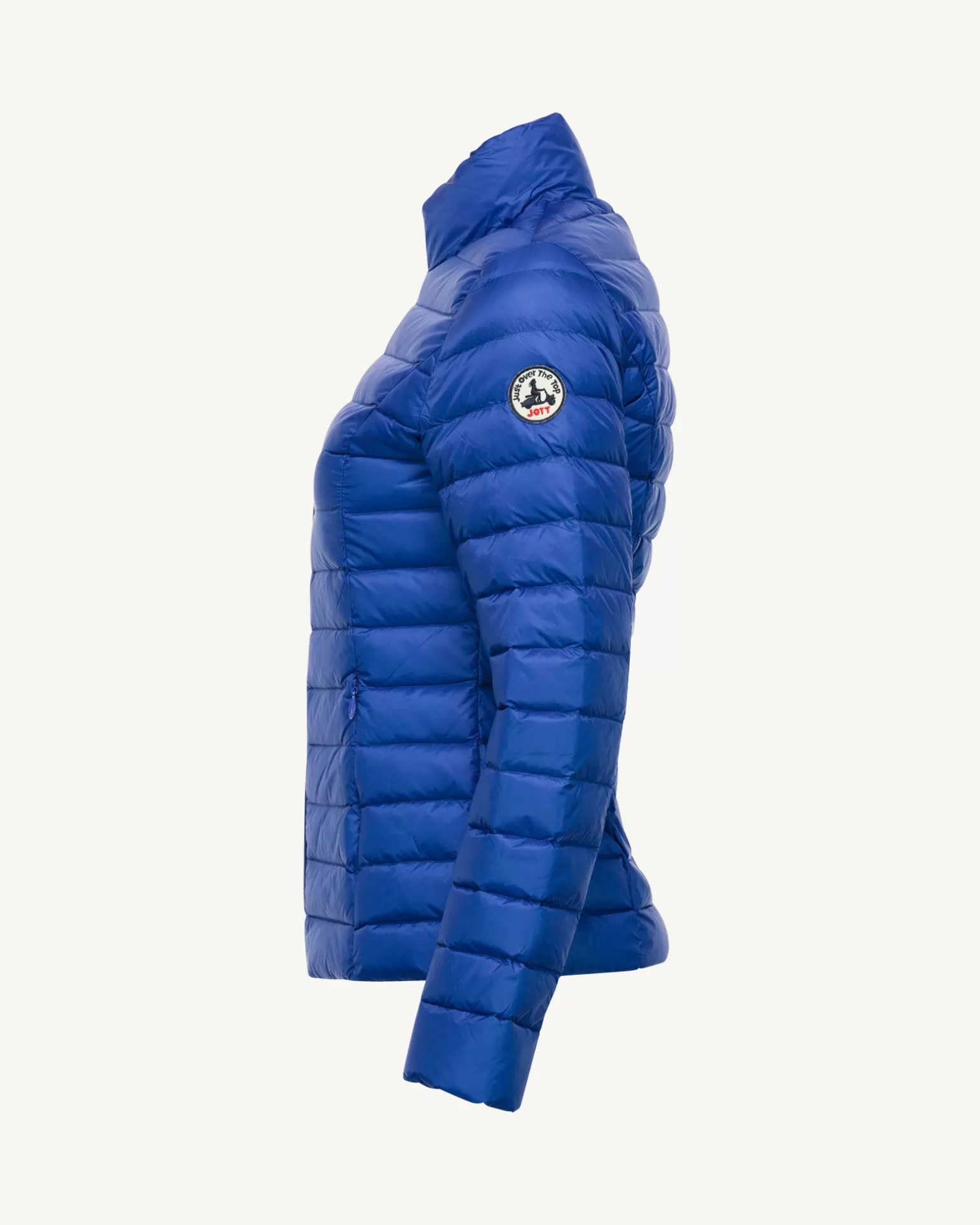 Women JOTT Light Down Jacket Royal Blue Cha