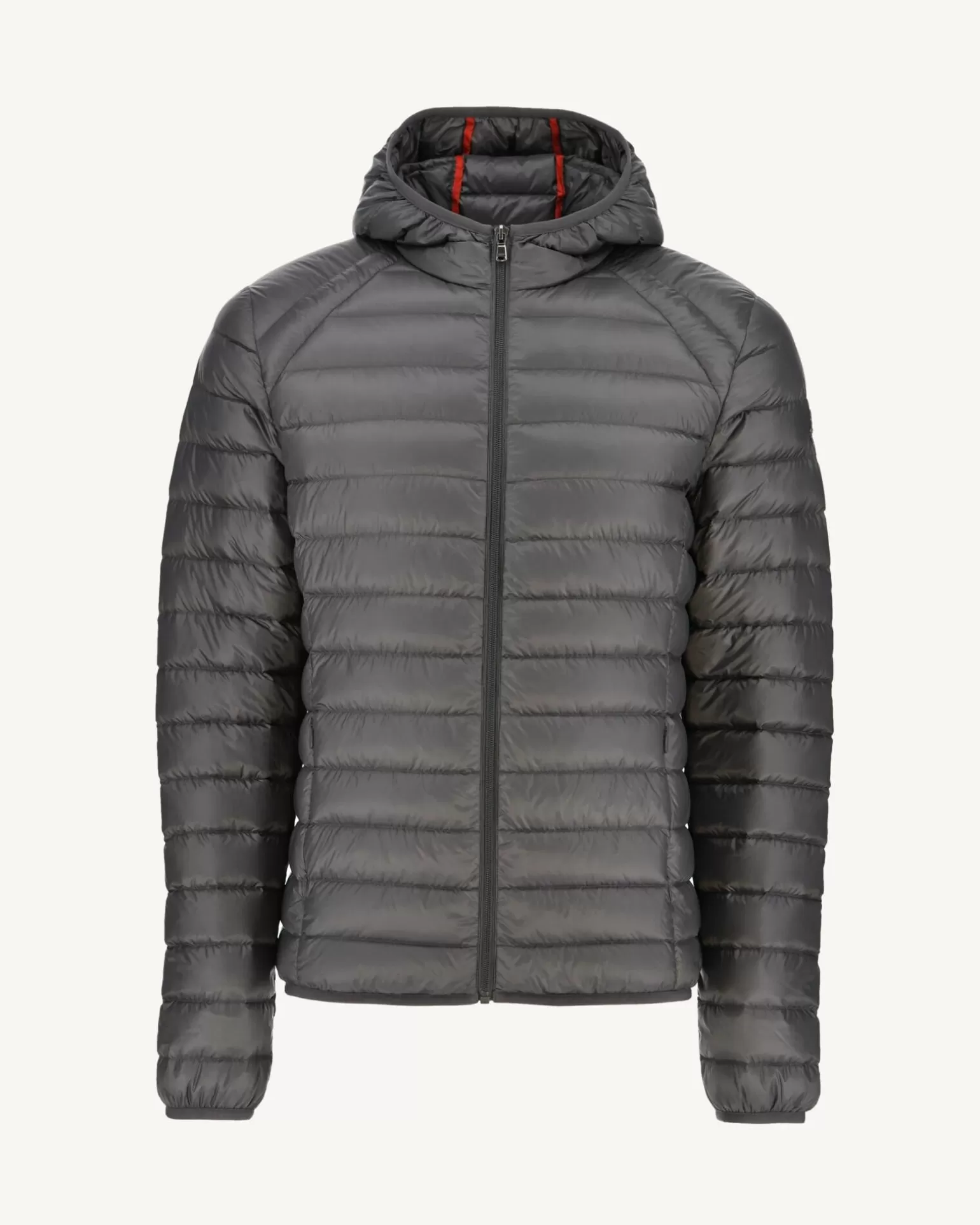 Men JOTT Light Hooded Down Jacket Anthracite Nico