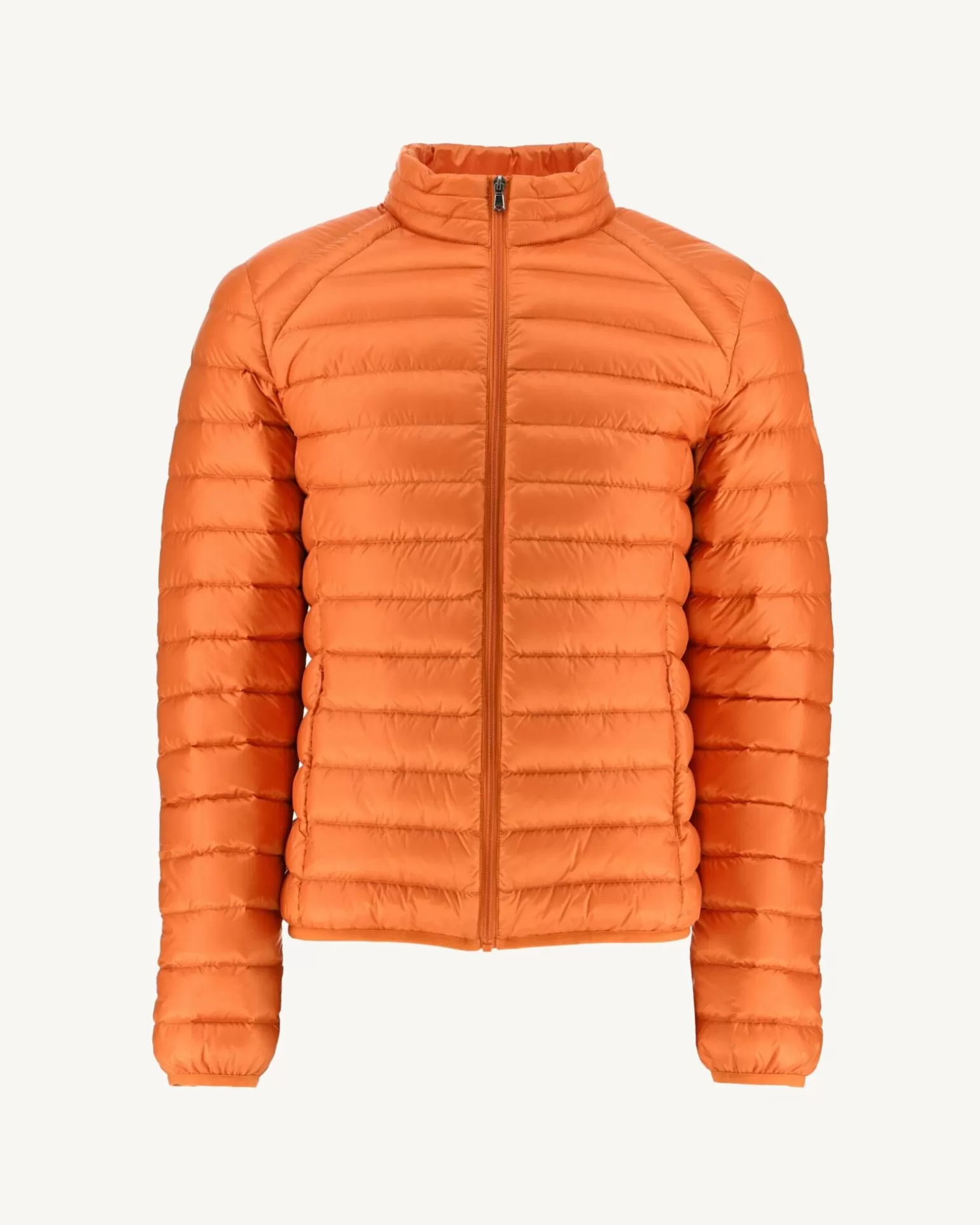 Men JOTT Light Orange Mat Down Jacket