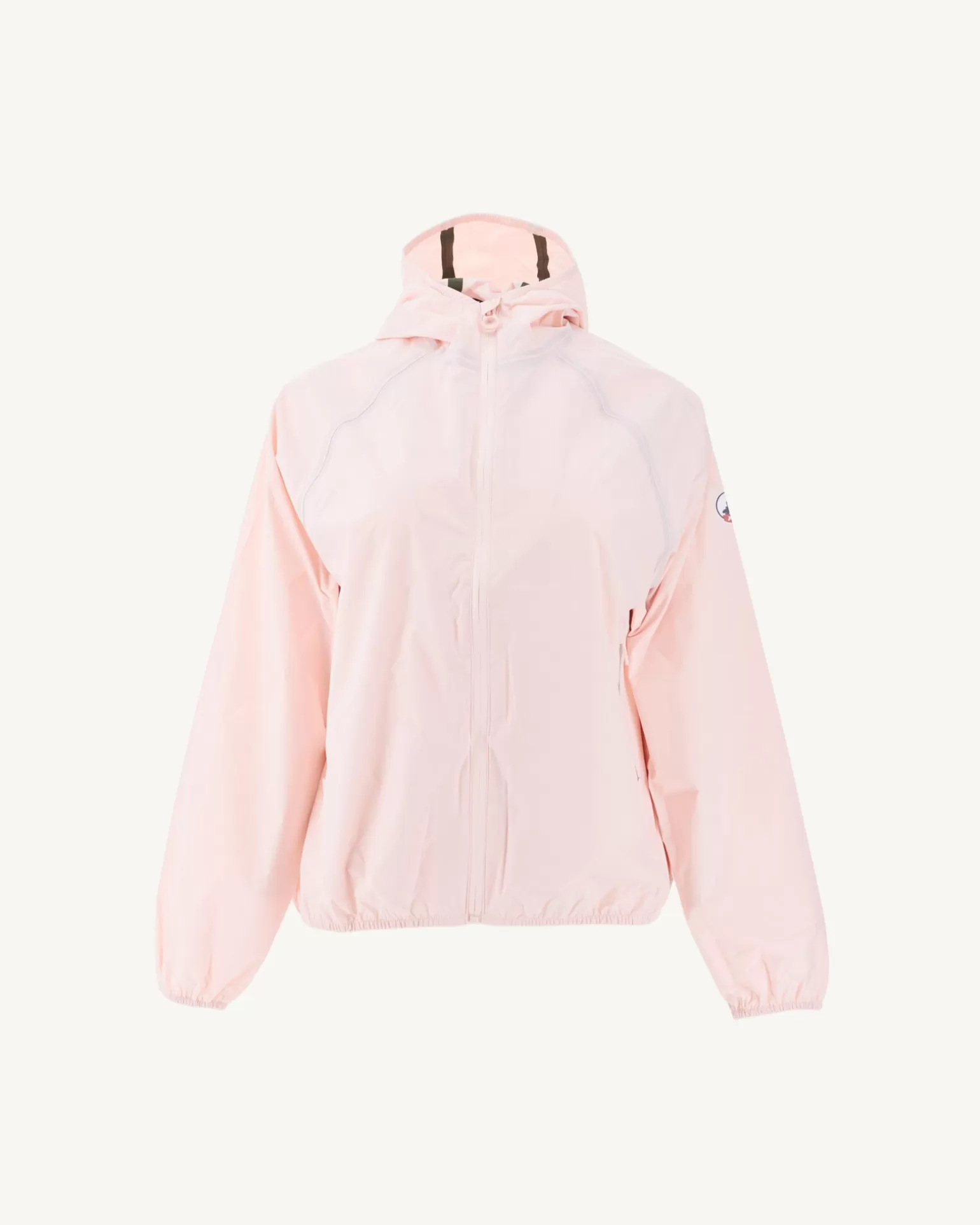 Women JOTT Light Pink Singapore Packable Waterproof Jacket