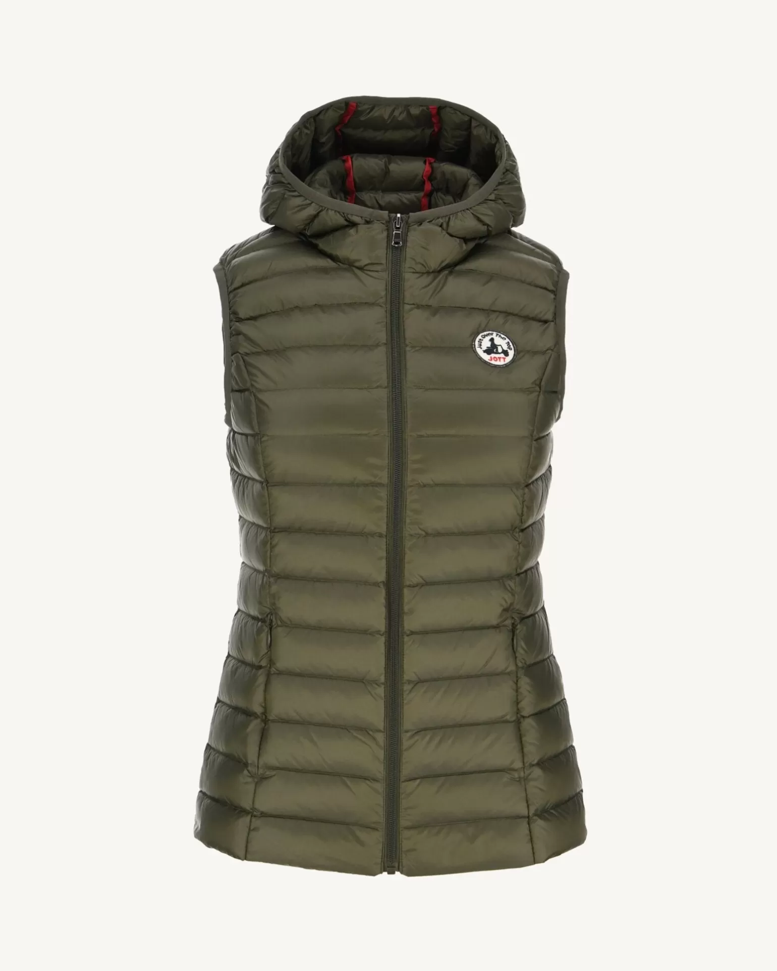 Women JOTT Light Sleeveless Army Mali Down Jacket