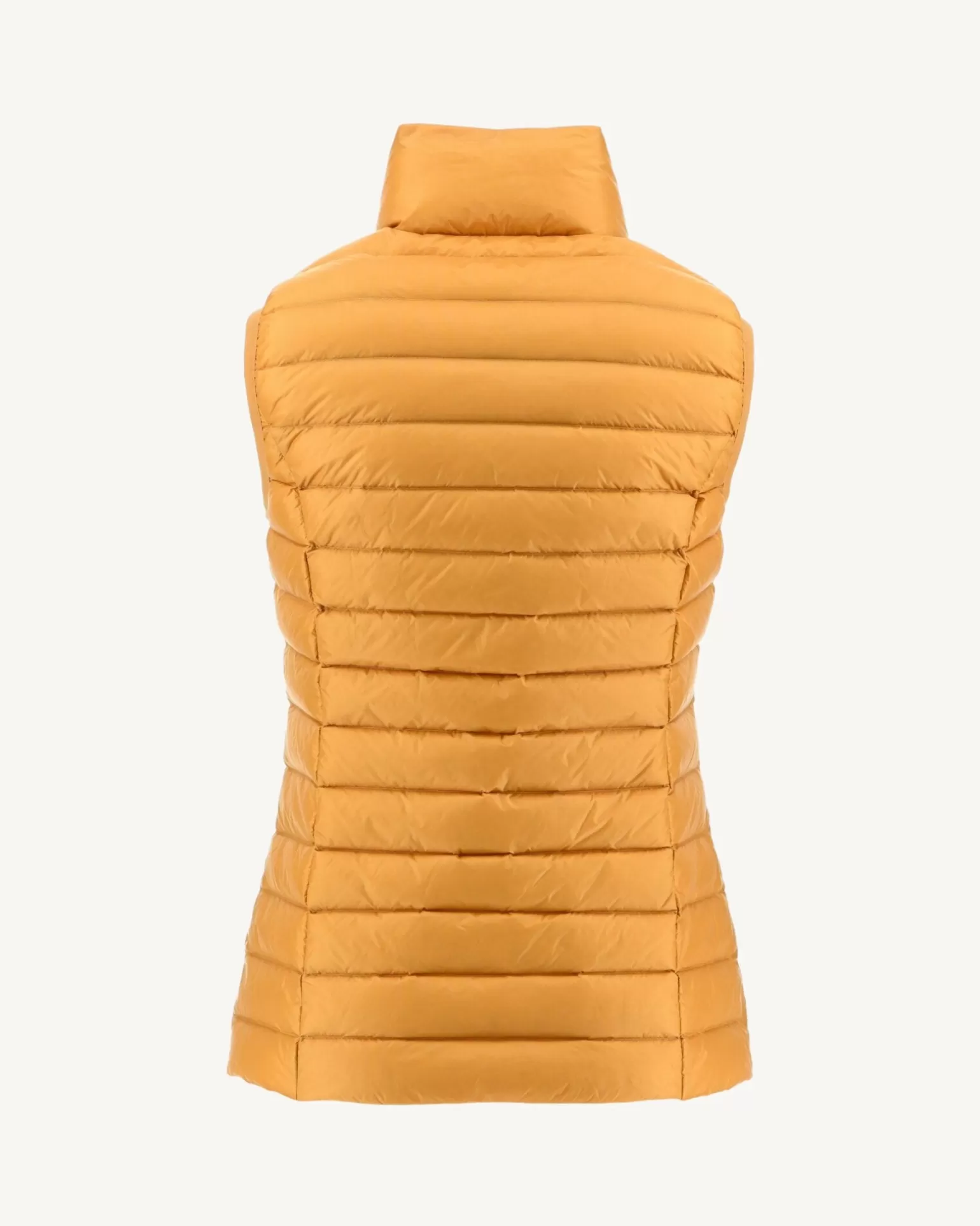 Women JOTT Light Sleeveless Down Jacket Mustard Seda