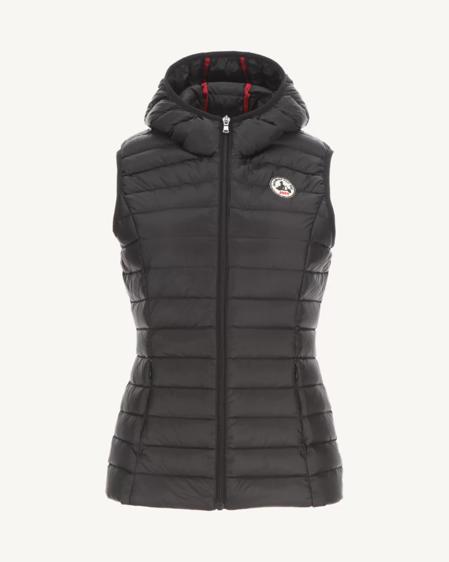 Women JOTT Light Sleeveless Padded Jacket Black Mali