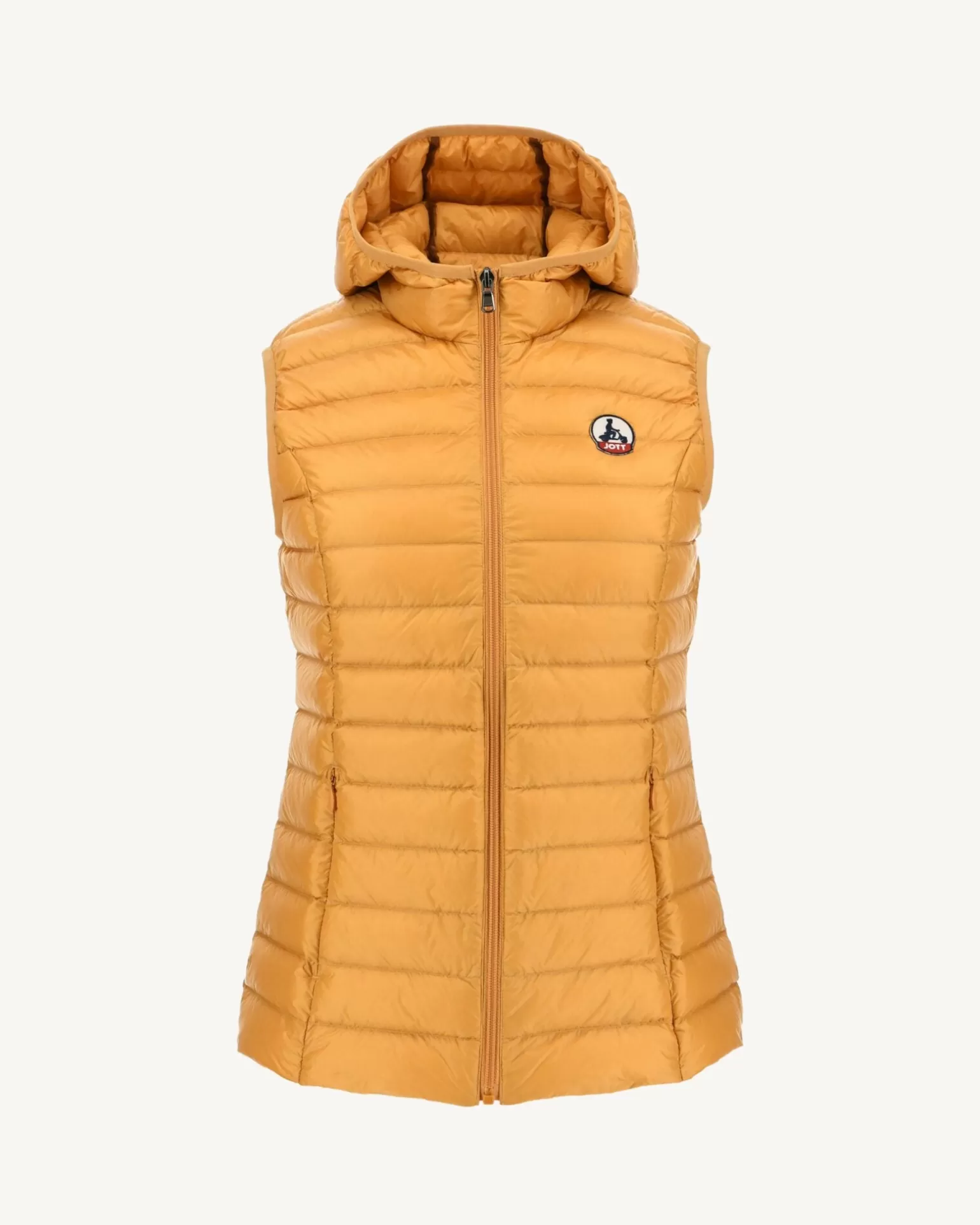 Women JOTT Light Sleeveless Padded Jacket Mustard Mali