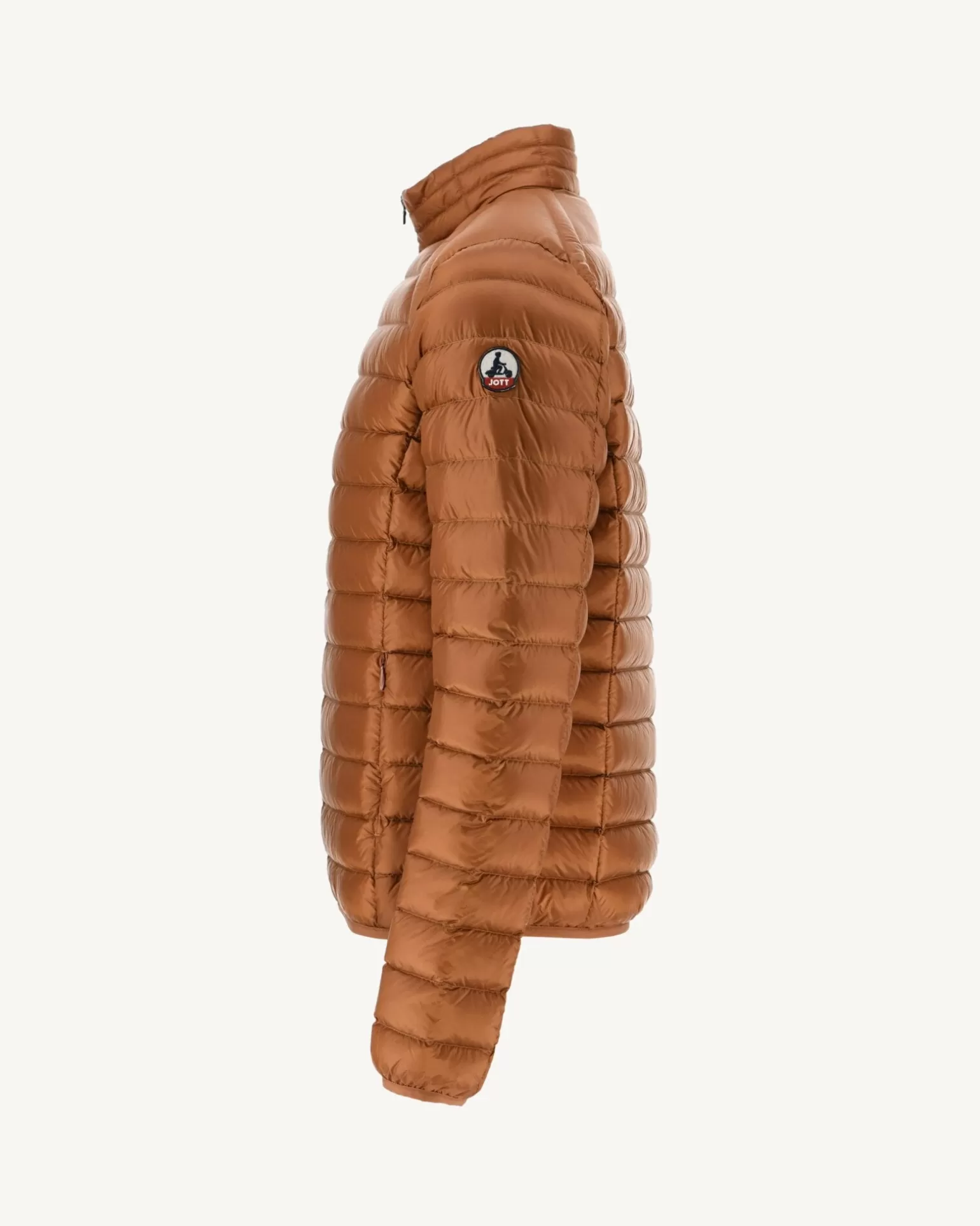 Men JOTT Lightweight Caramel Mat Down Jacket