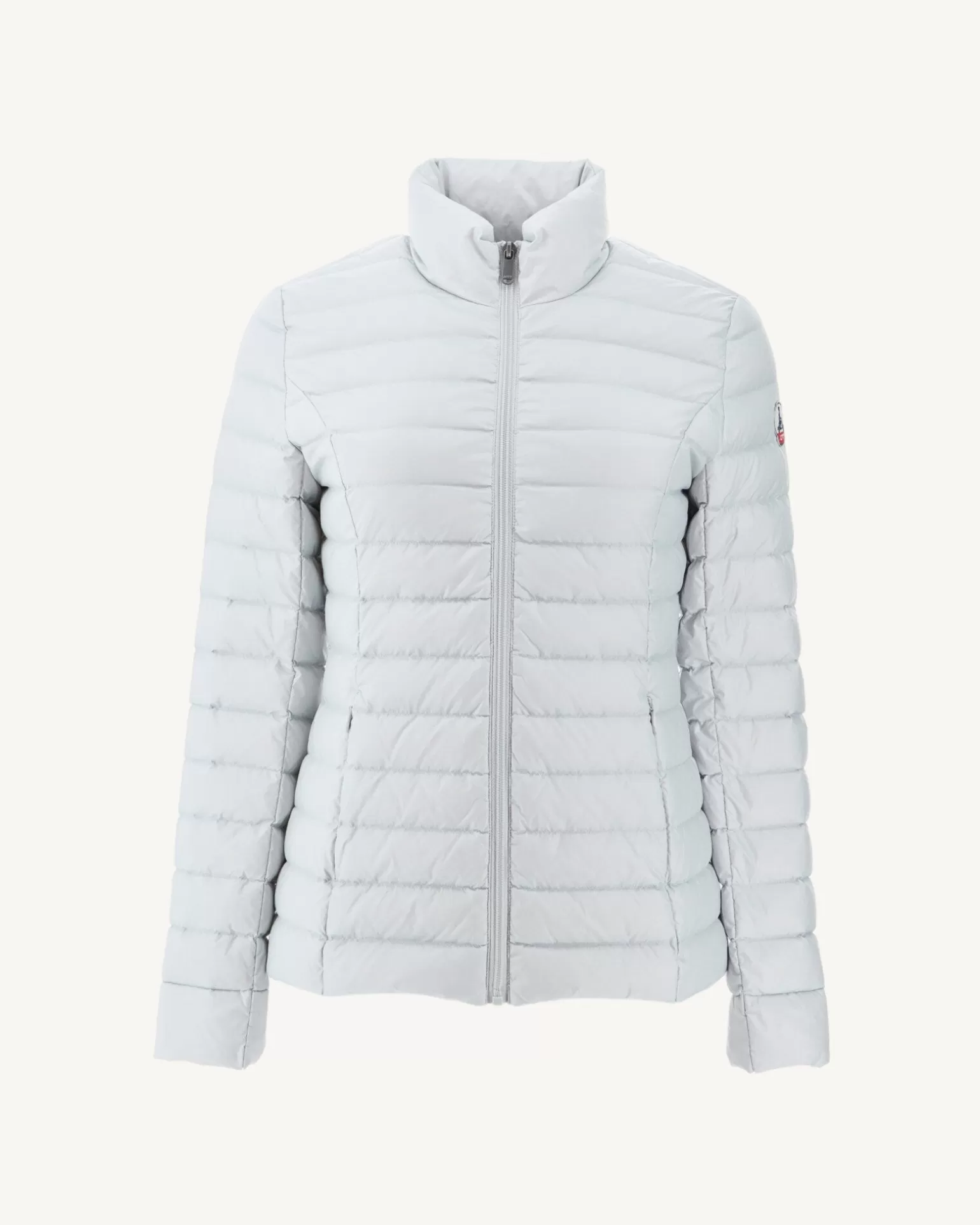 Women JOTT Lightweight Down Jacket Light Gray Cha