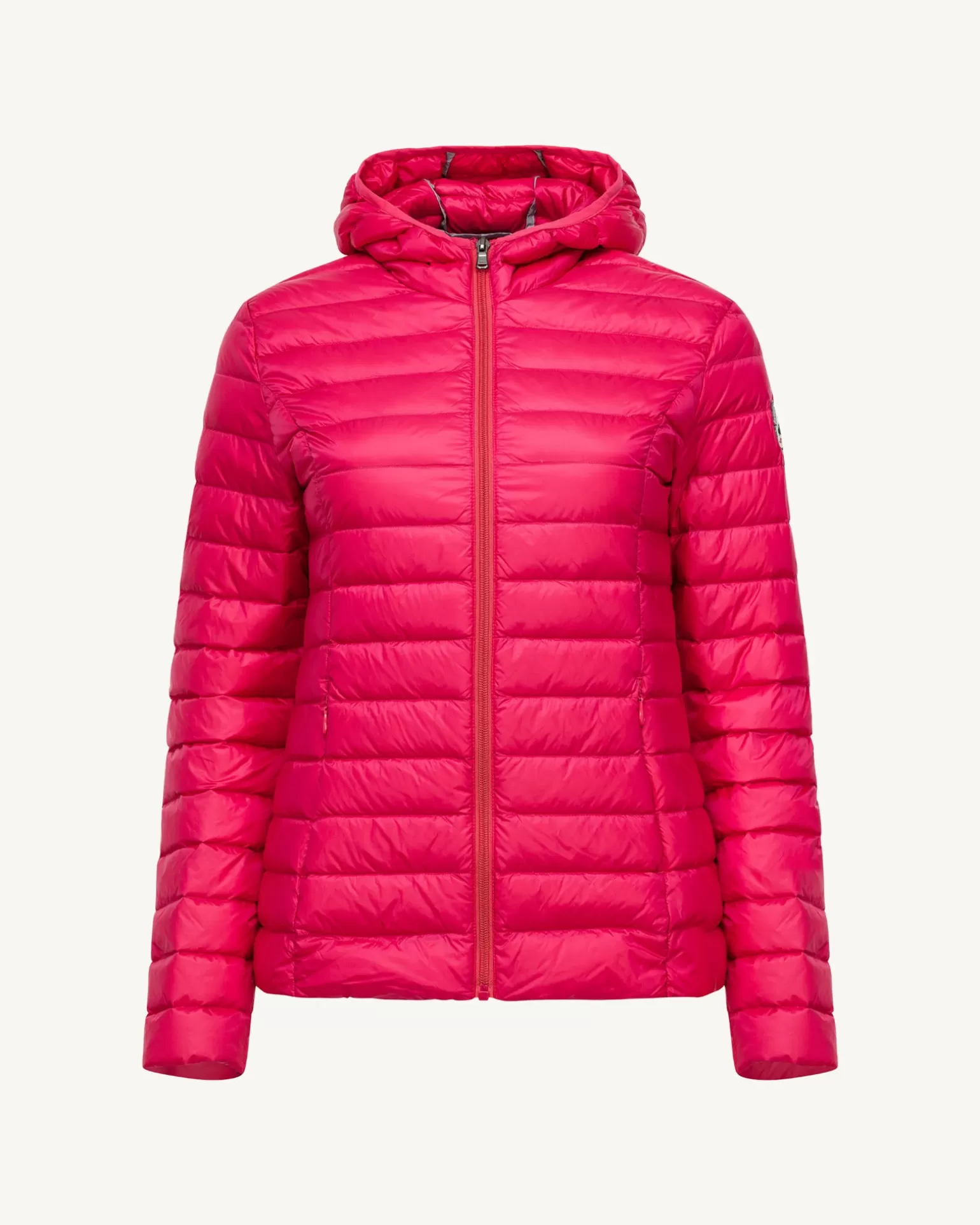 Women JOTT Lightweight Hooded Down Jacket Fuchsia Cloe