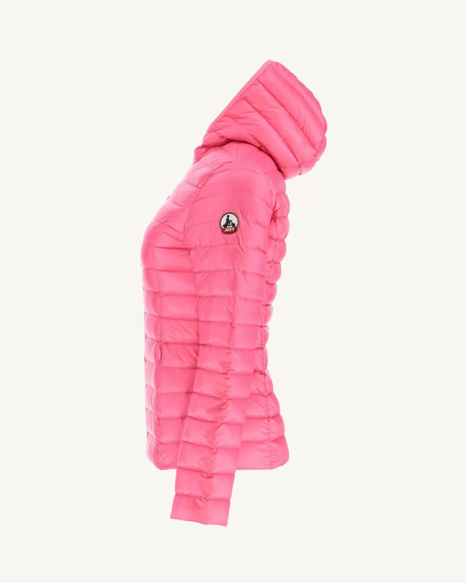 Women JOTT Lightweight Hooded Down Jacket Rose Cloe