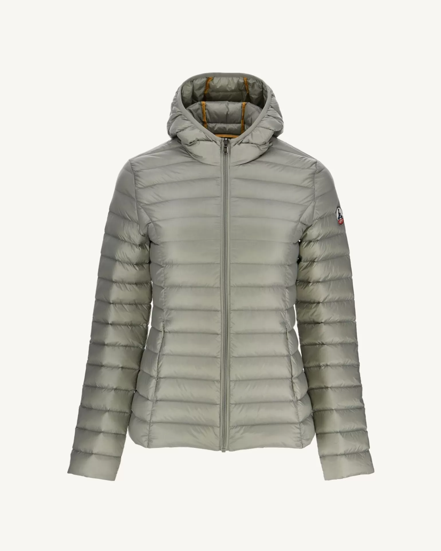 Women JOTT Lightweight Hooded Down Jacket Sage Cloe