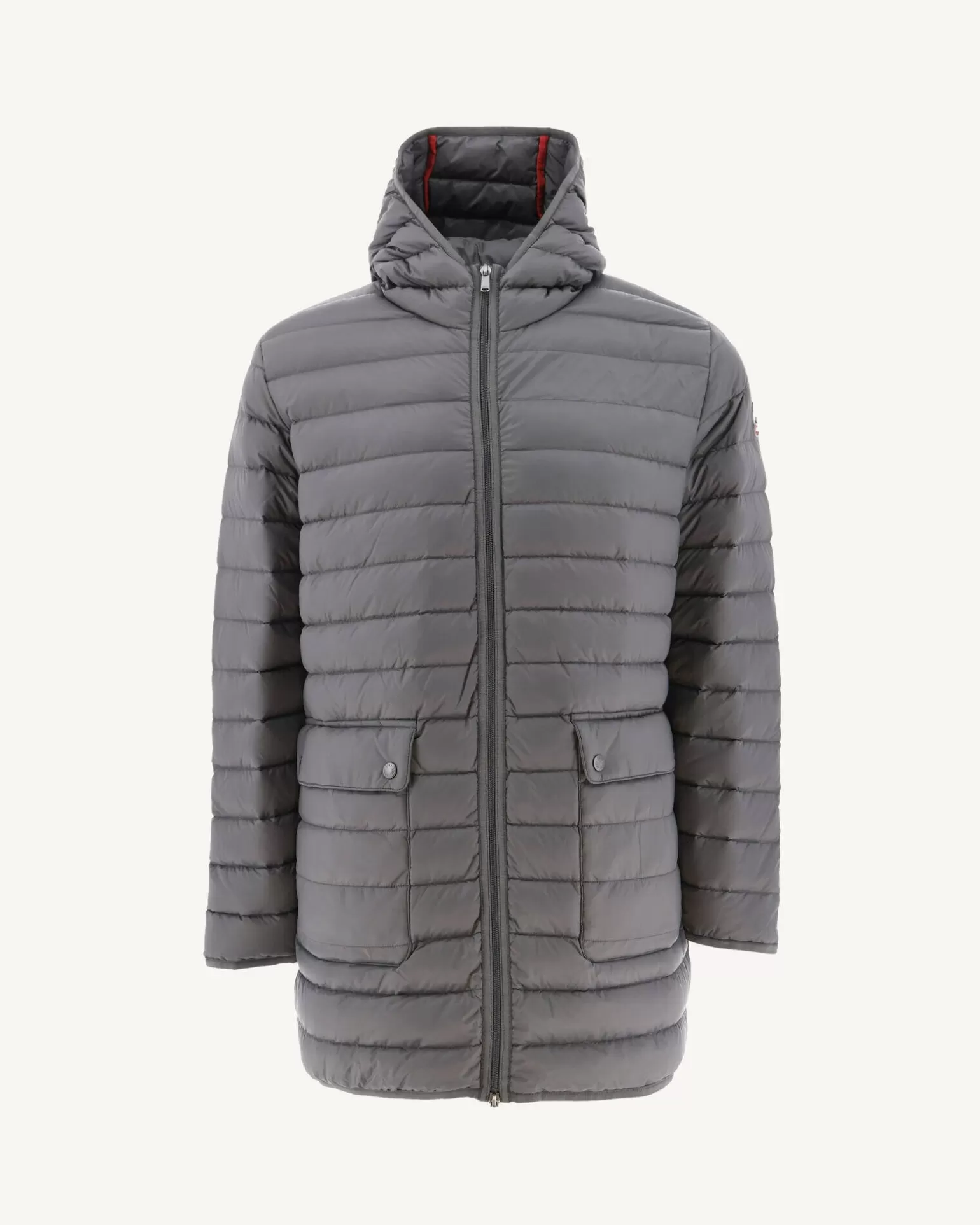 Men JOTT Long Anthracite Down Jacket Luc