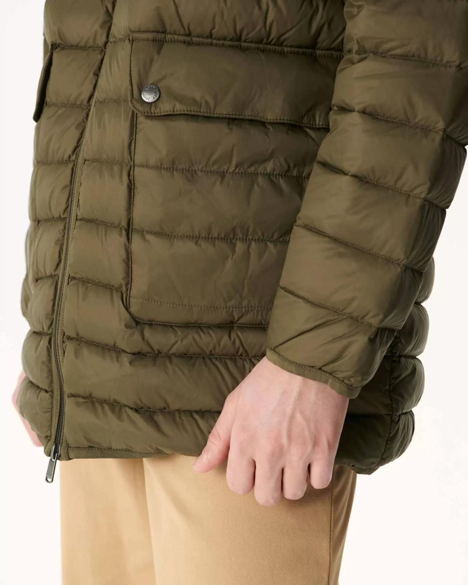 Men JOTT Long Down Jacket Army Luc