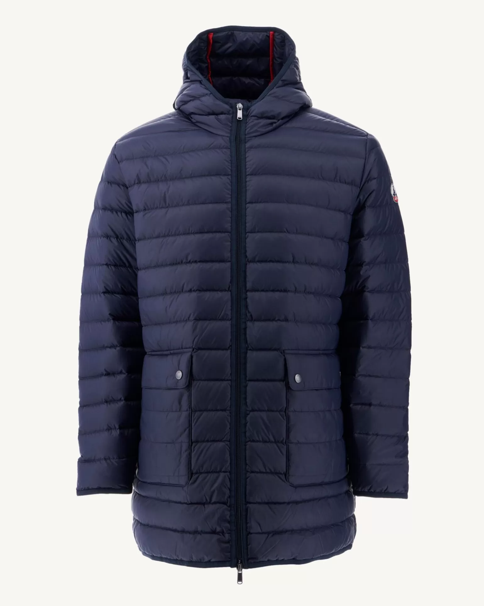 Men JOTT Long Down Jacket Navy Luc