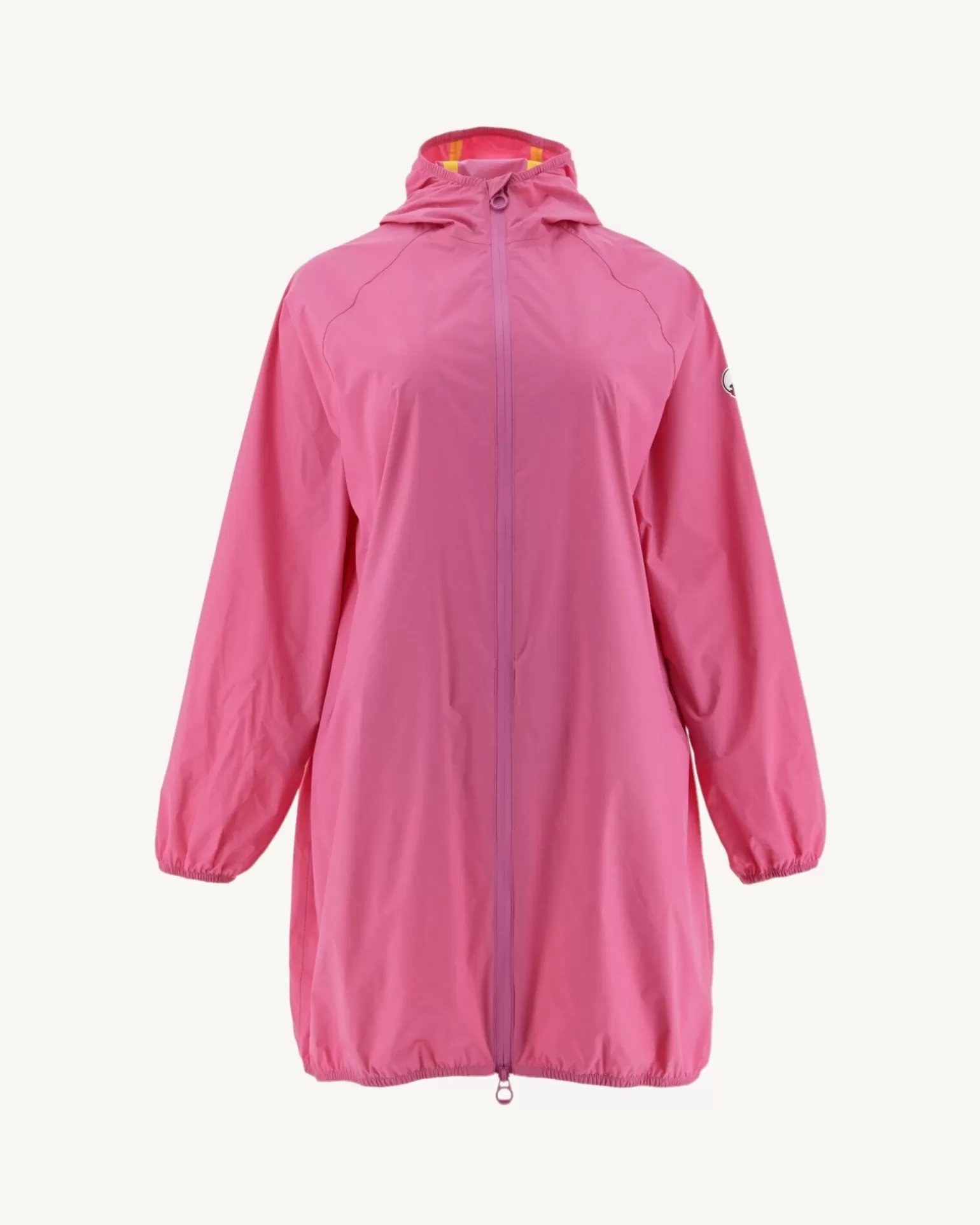 Women JOTT Long Hooded Jacket Intense Pink Copenhagen