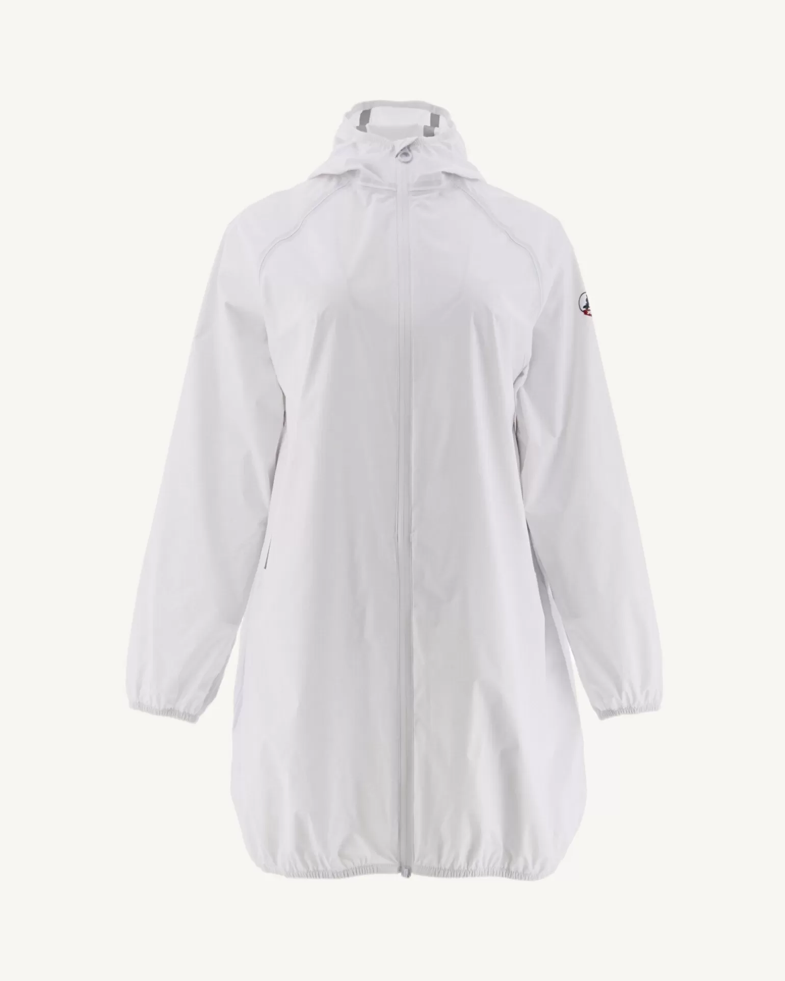 Women JOTT Long Hooded Jacket White Copenhagen