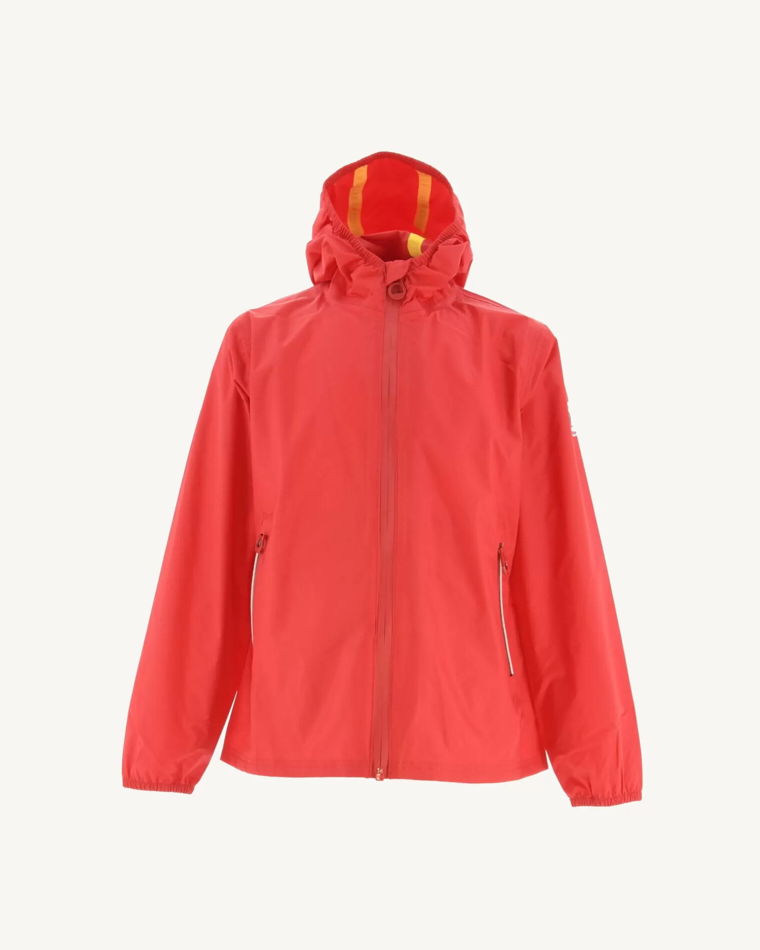 Kids JOTT Madeira Children'S Bright Red Hooded Waterproof Jacket