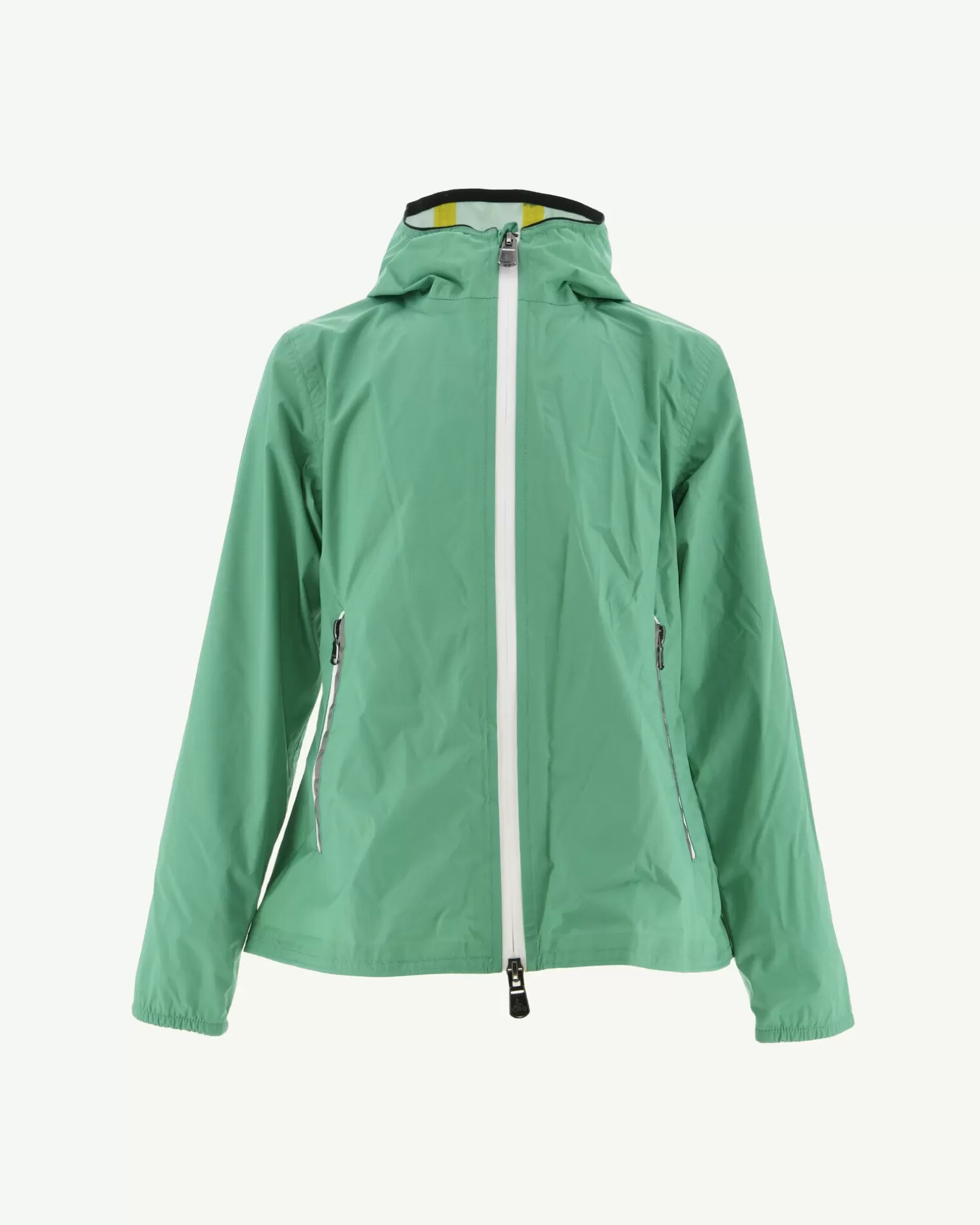 Kids JOTT Madeira Children'S Green Hooded Waterproof Jacket