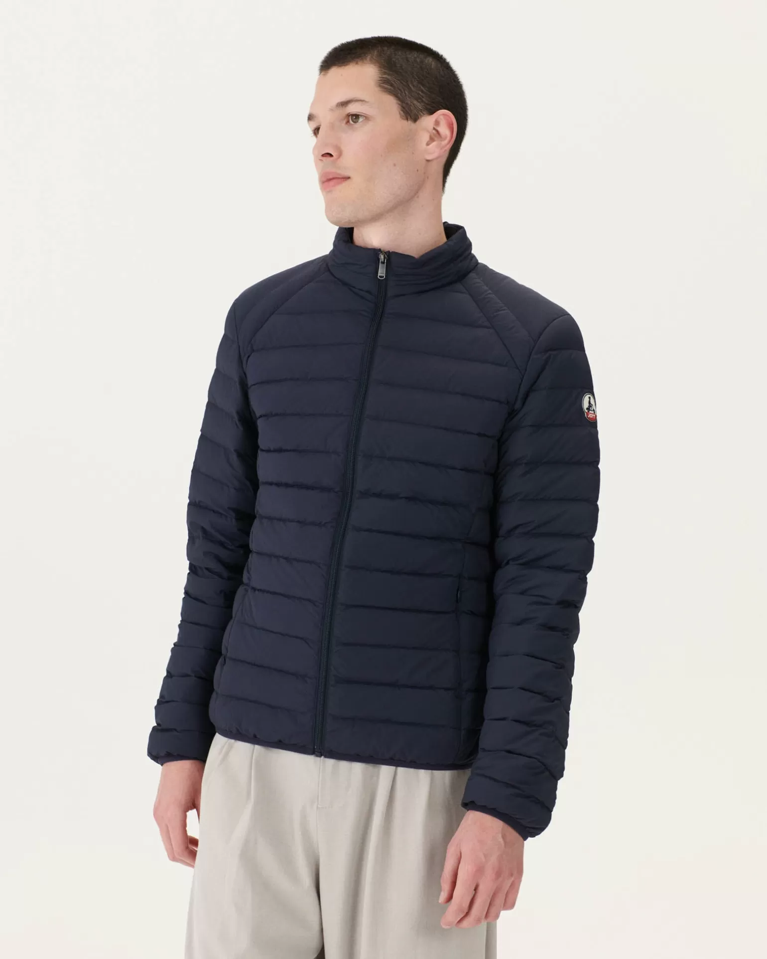 Men JOTT Marine Aragon Lightweight Stretch Padded Jacket