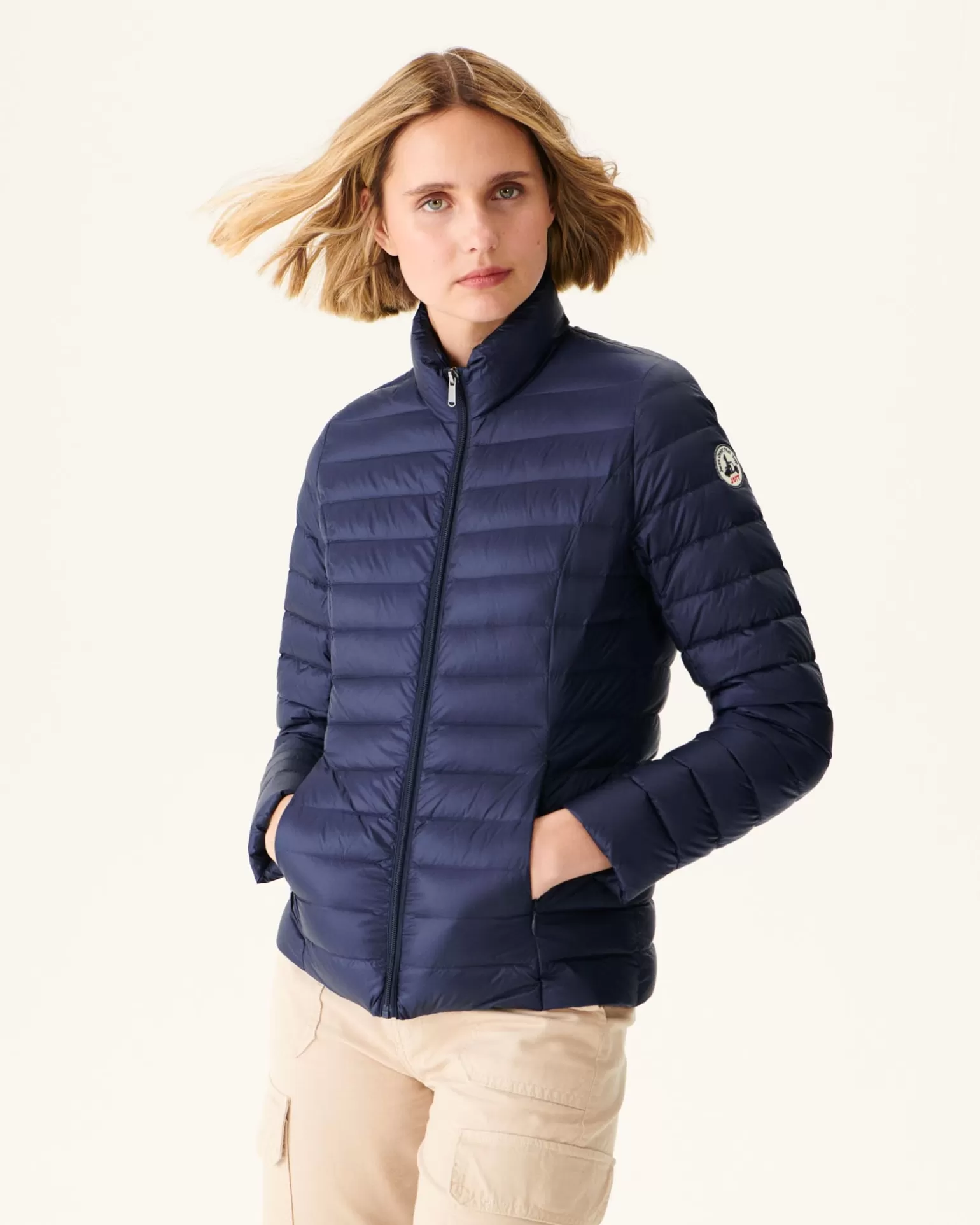 Women JOTT Marine Cha Lightweight Down Jacket