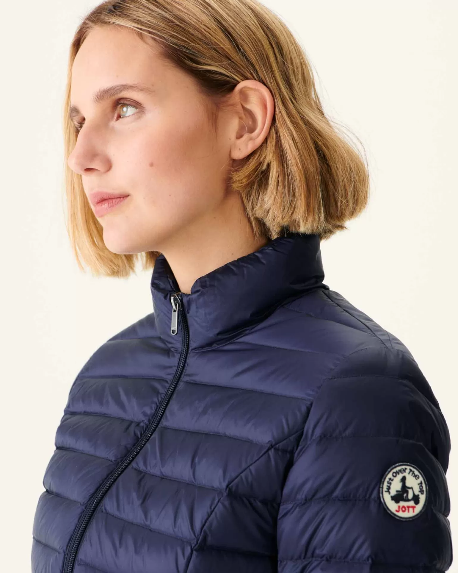 Women JOTT Marine Cha Lightweight Down Jacket