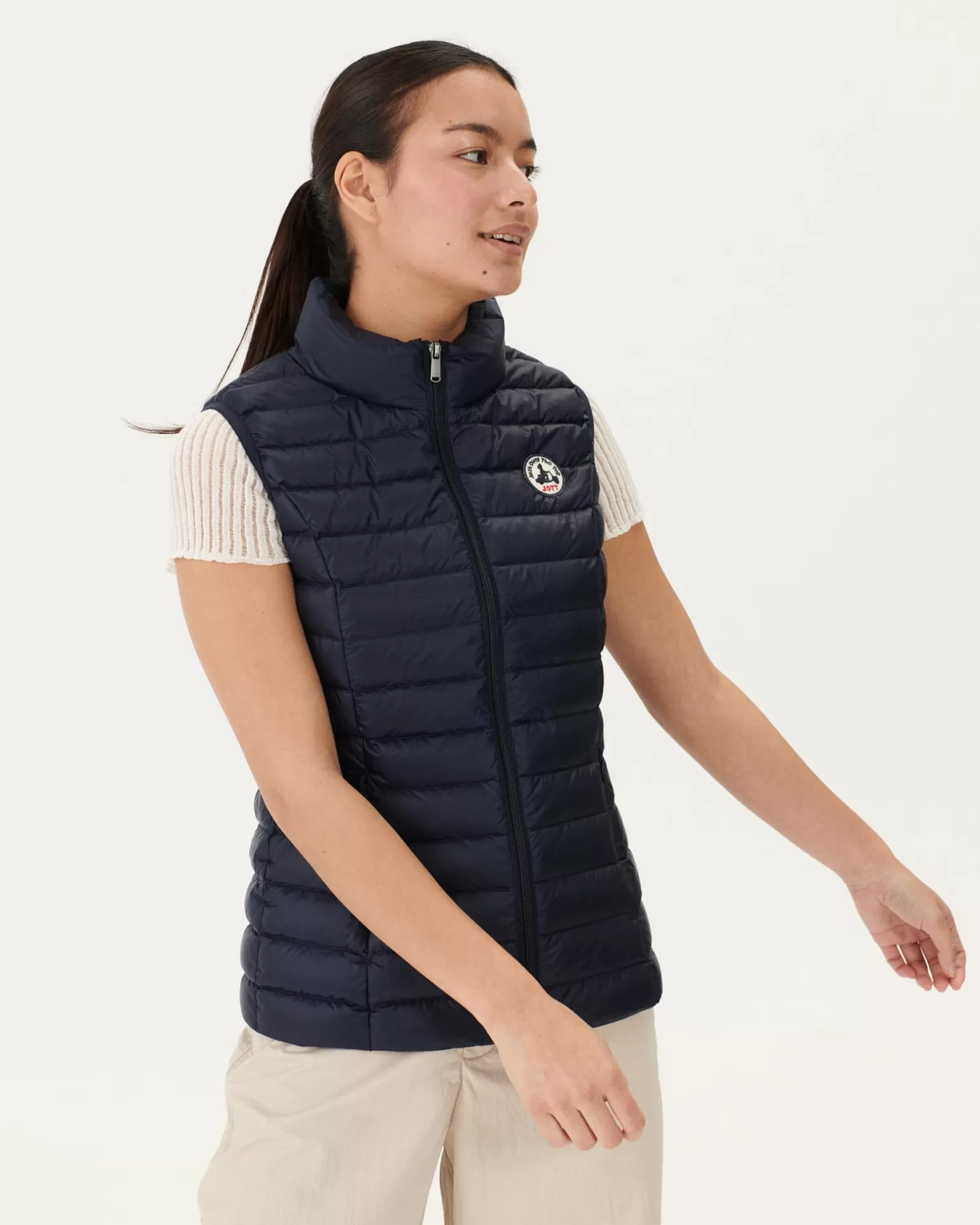 Women JOTT Marine Seda Light Sleeveless Down Jacket