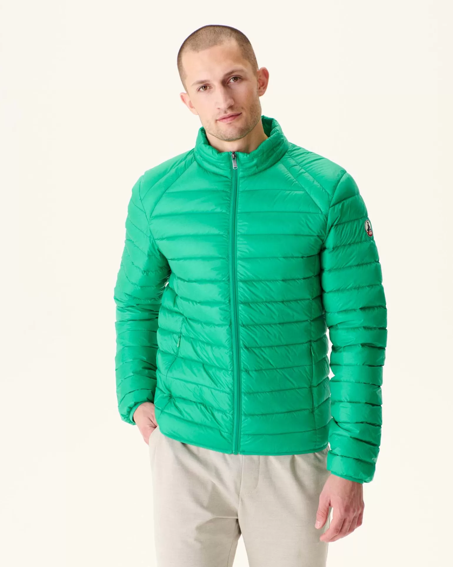 Men JOTT Matt Green Lightweight Padded Jacket