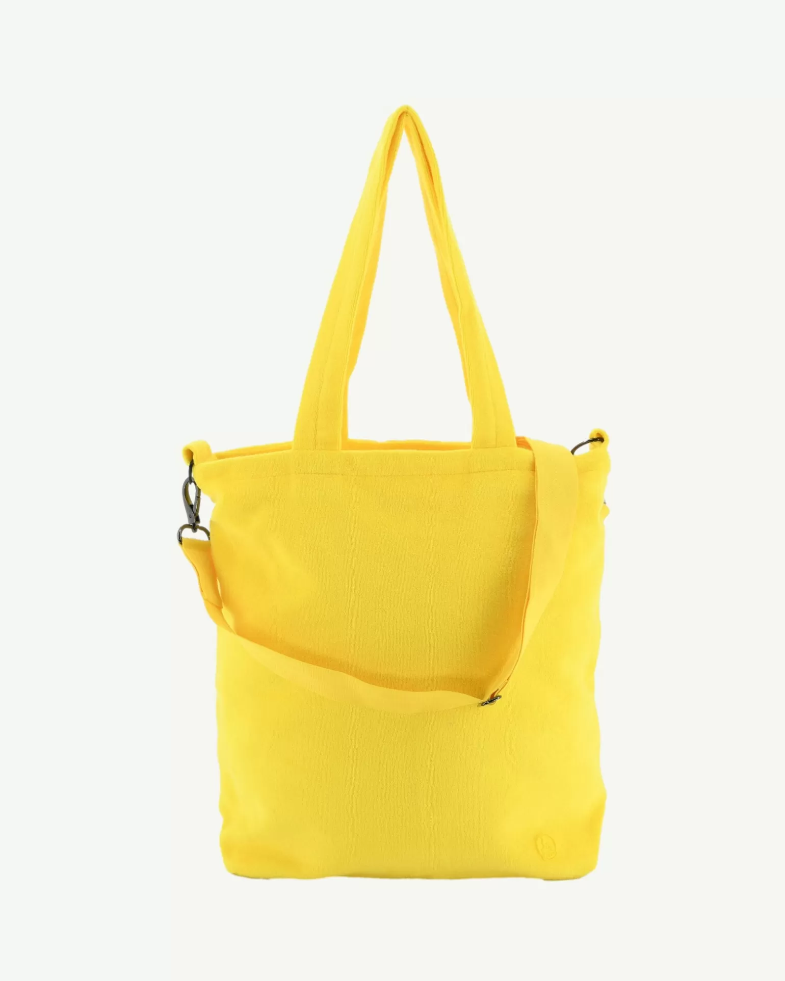 Men JOTT Maxi Cotton Terry Tote Bag Lemon Sand