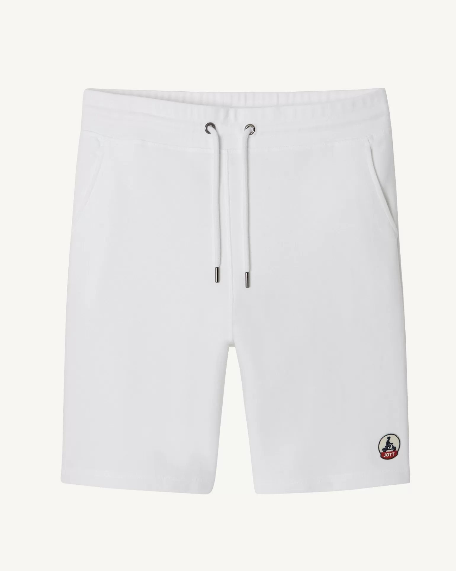 Men JOTT Medellin White Organic Cotton Shorts