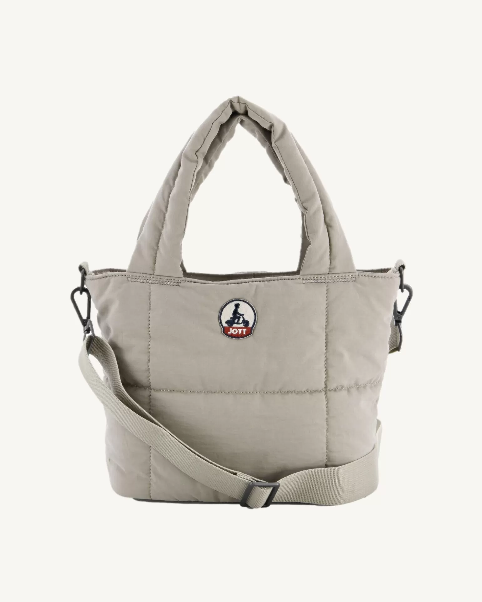 Men JOTT Mini Brushed Cotton Totebag Beige Nuna