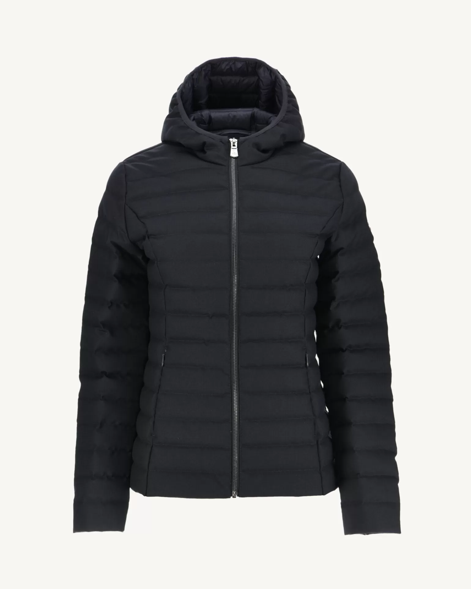 Women JOTT Navy Cloe Hooded Wool Padded Jacket