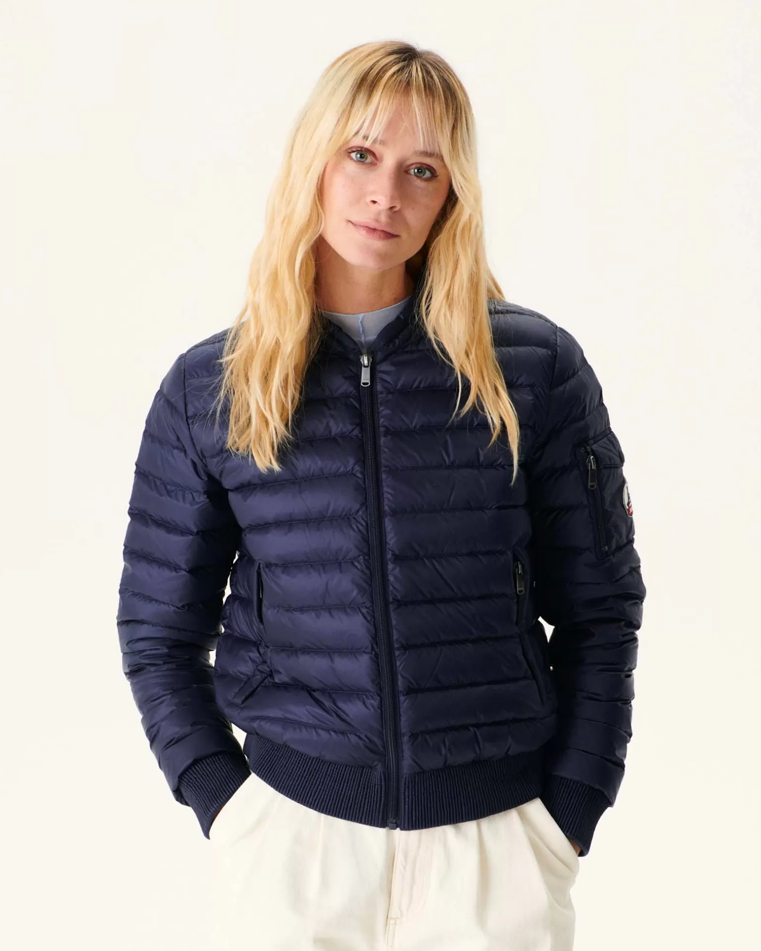 Women JOTT Navy Emmy Lightweight Down Jacket