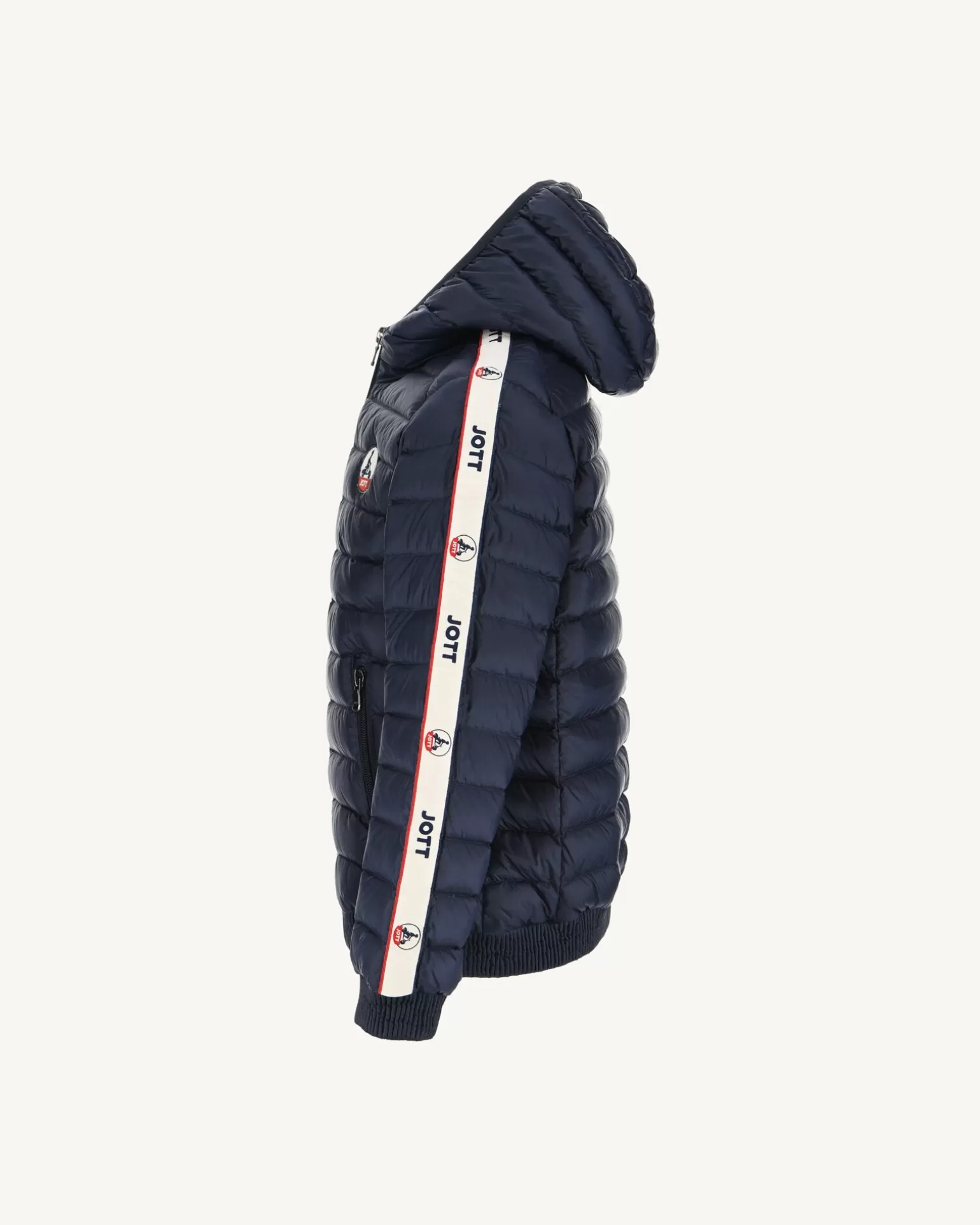 Kids JOTT Navy Ludo Children'S Hooded Down Jacket