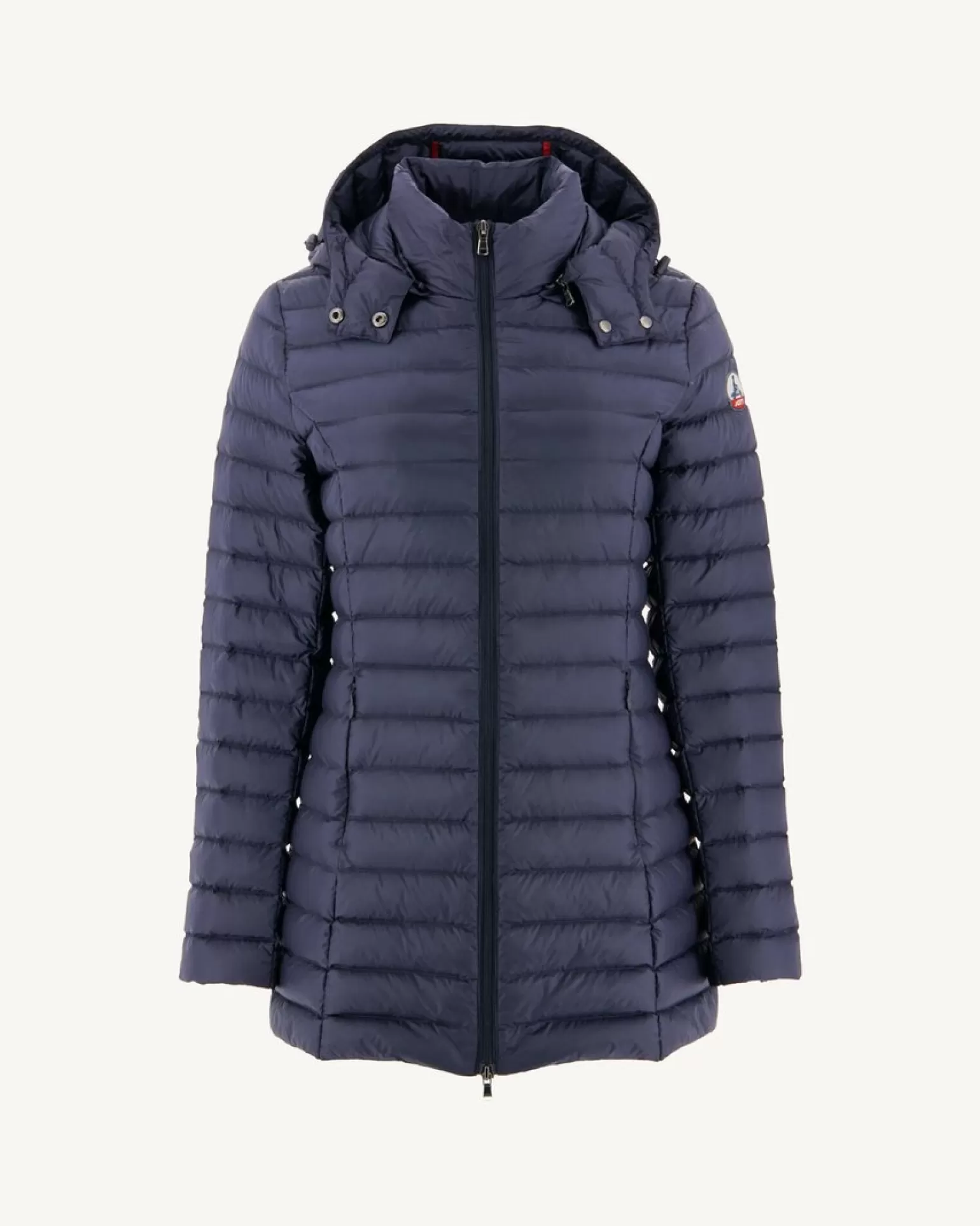 Women JOTT Navy Nour Hooded Down Jacket