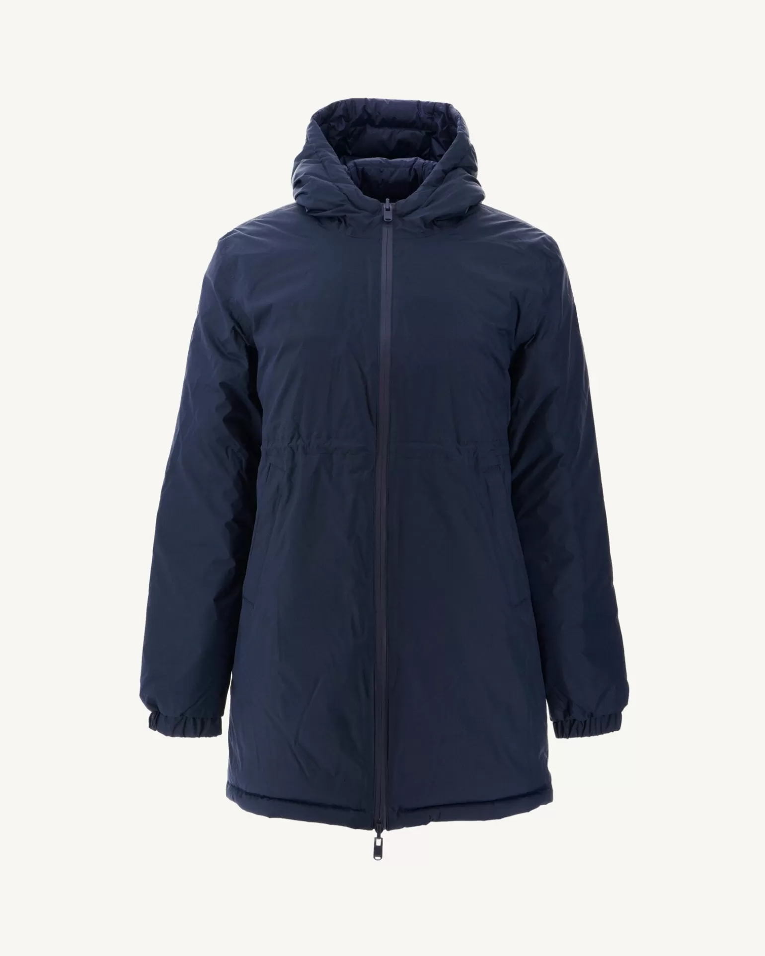 Women JOTT Navy Roma Reversible Long Down Jacket