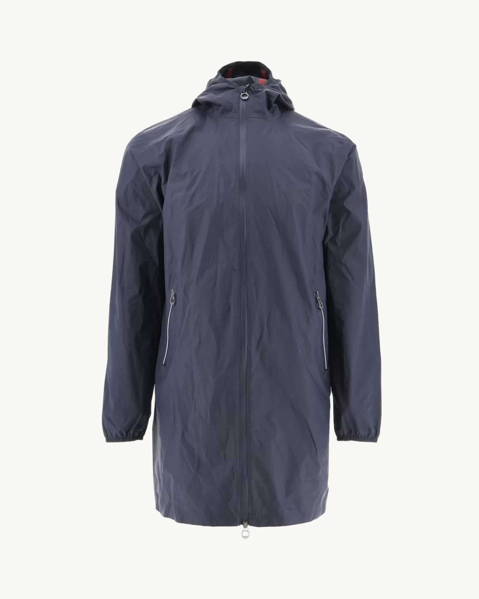 Men JOTT Navy Stockholm Pocketable Raincoat