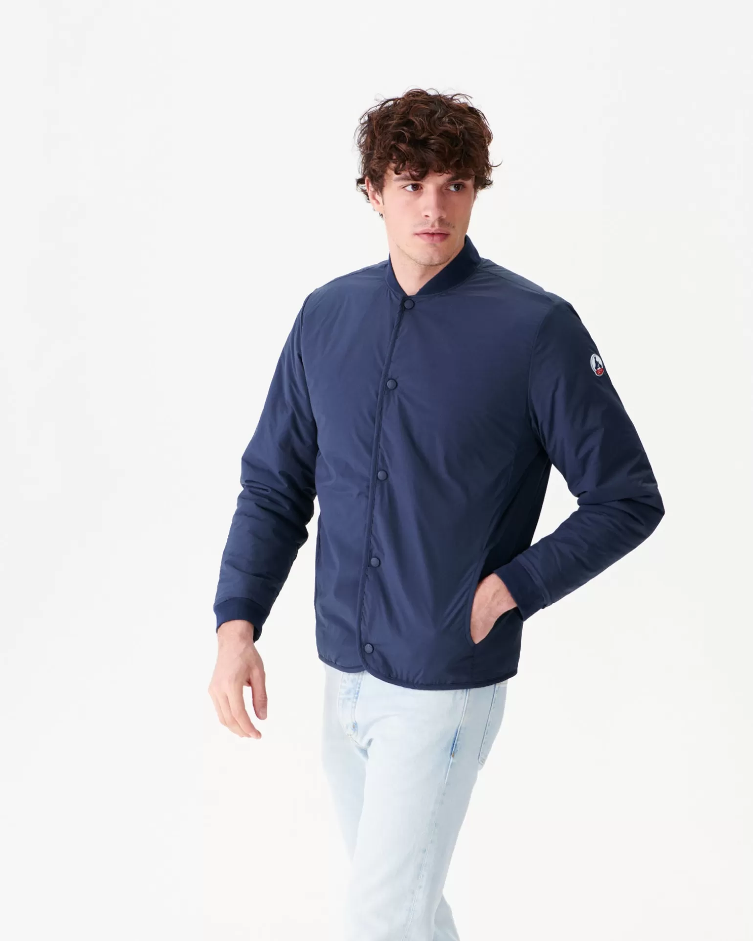 Men JOTT Navy Ultralight Jacket Bogota