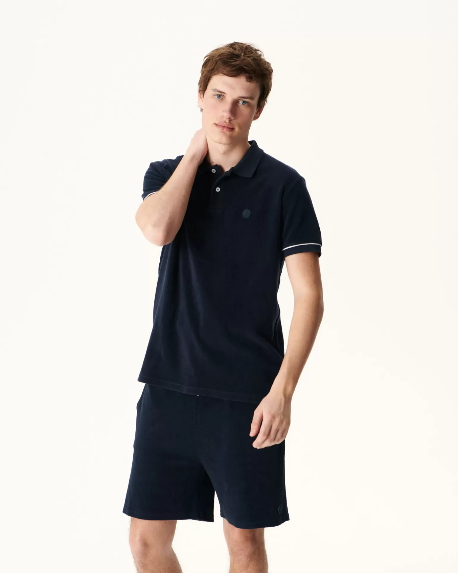 Men JOTT Neil Navy Polo Shirt