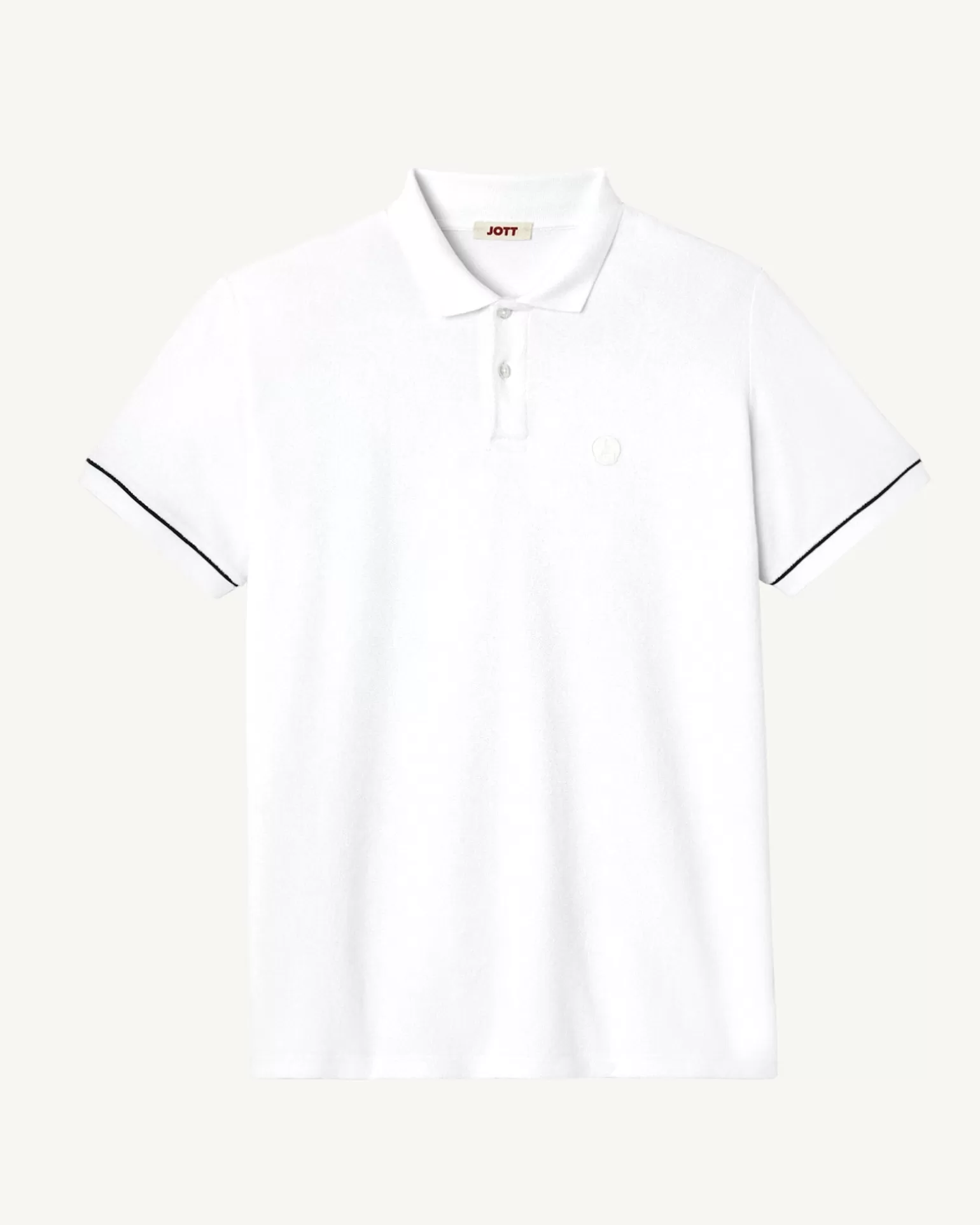 Men JOTT Neil White Polo Shirt