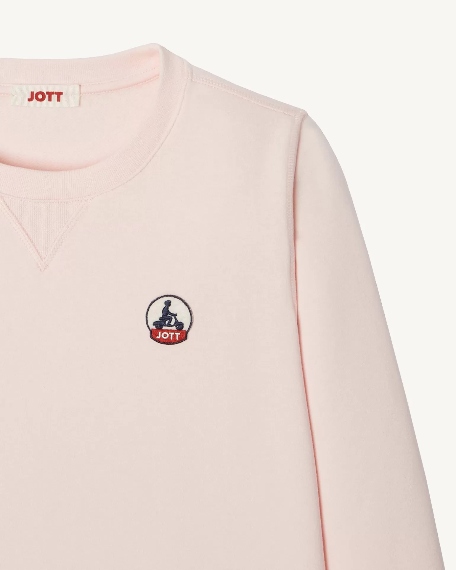 Women JOTT Organic Cotton Sweatshirt Light Pink Elvas