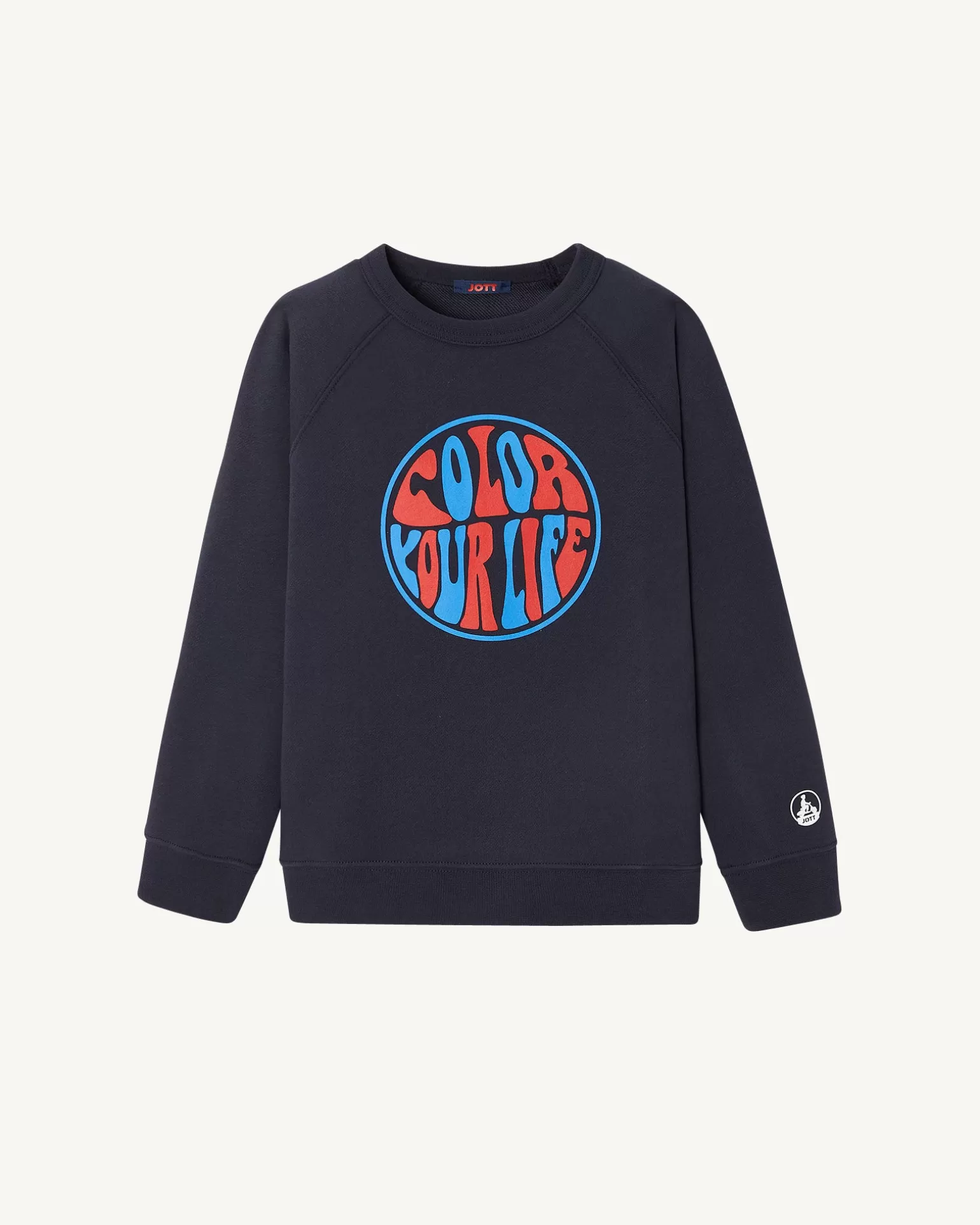 Kids JOTT Organic Cotton Sweatshirt Navy Catalan Child