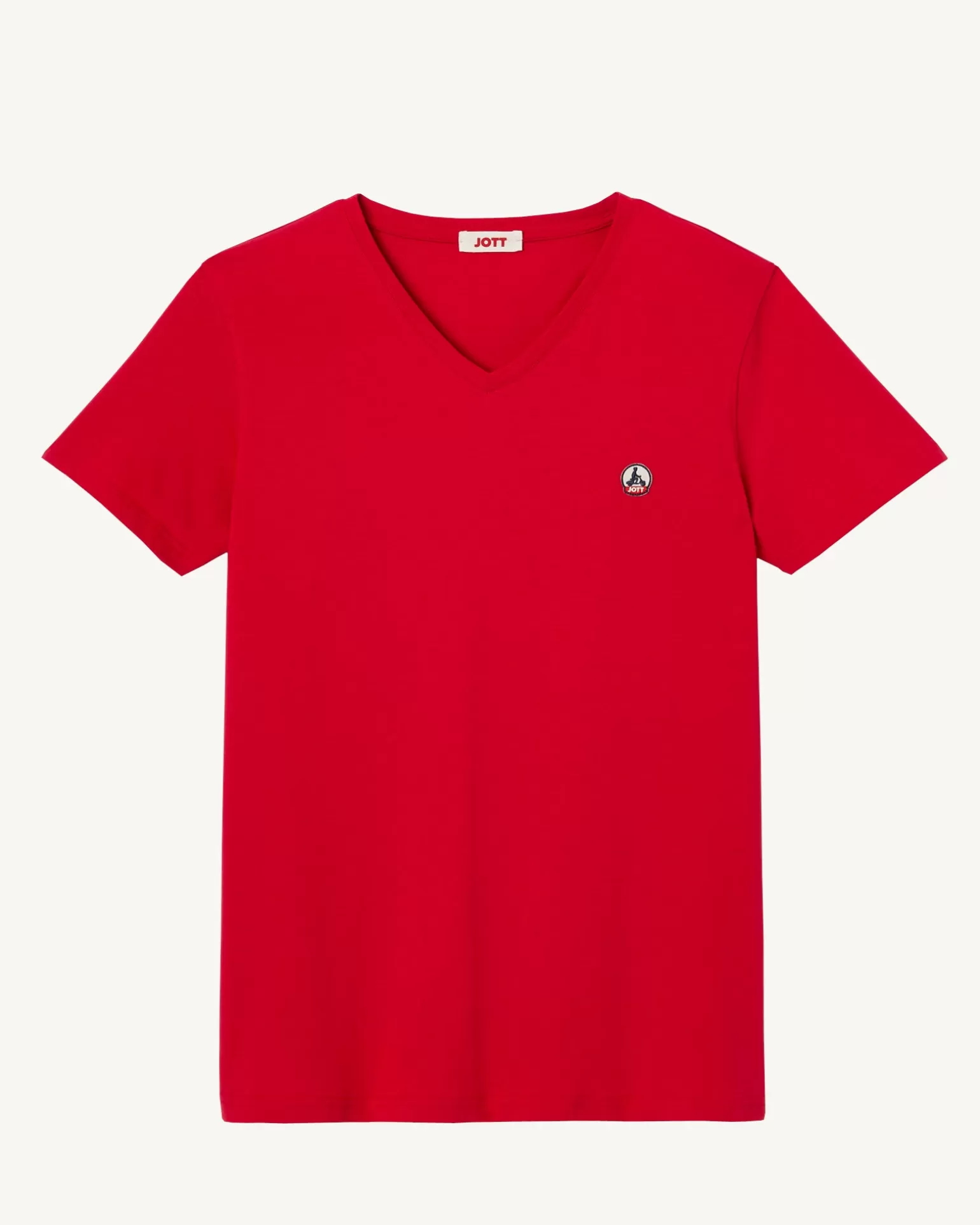 Men JOTT Organic Cotton T-Shirt Red Benito