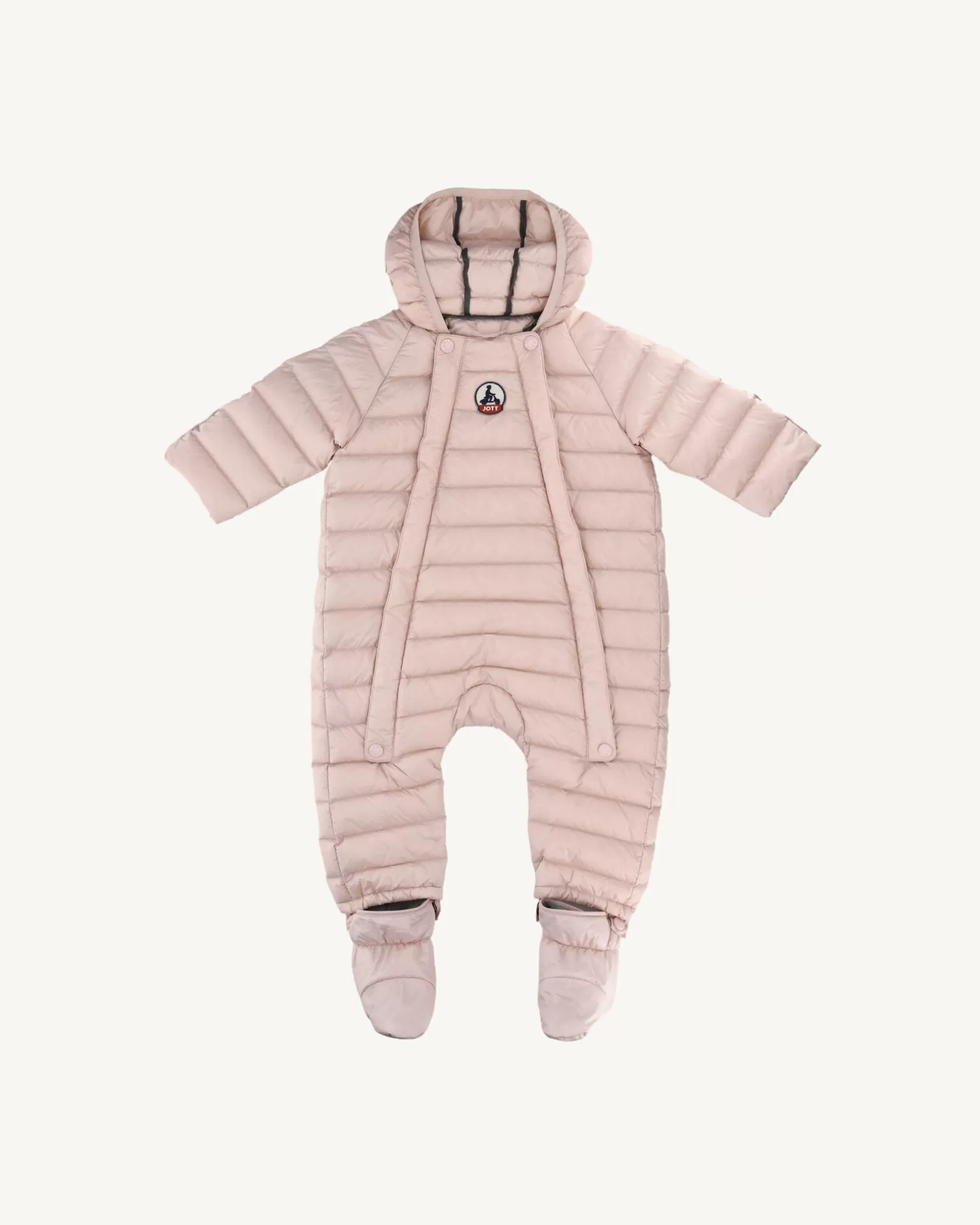 Kids JOTT Pale Pink Frog Baby Onesie