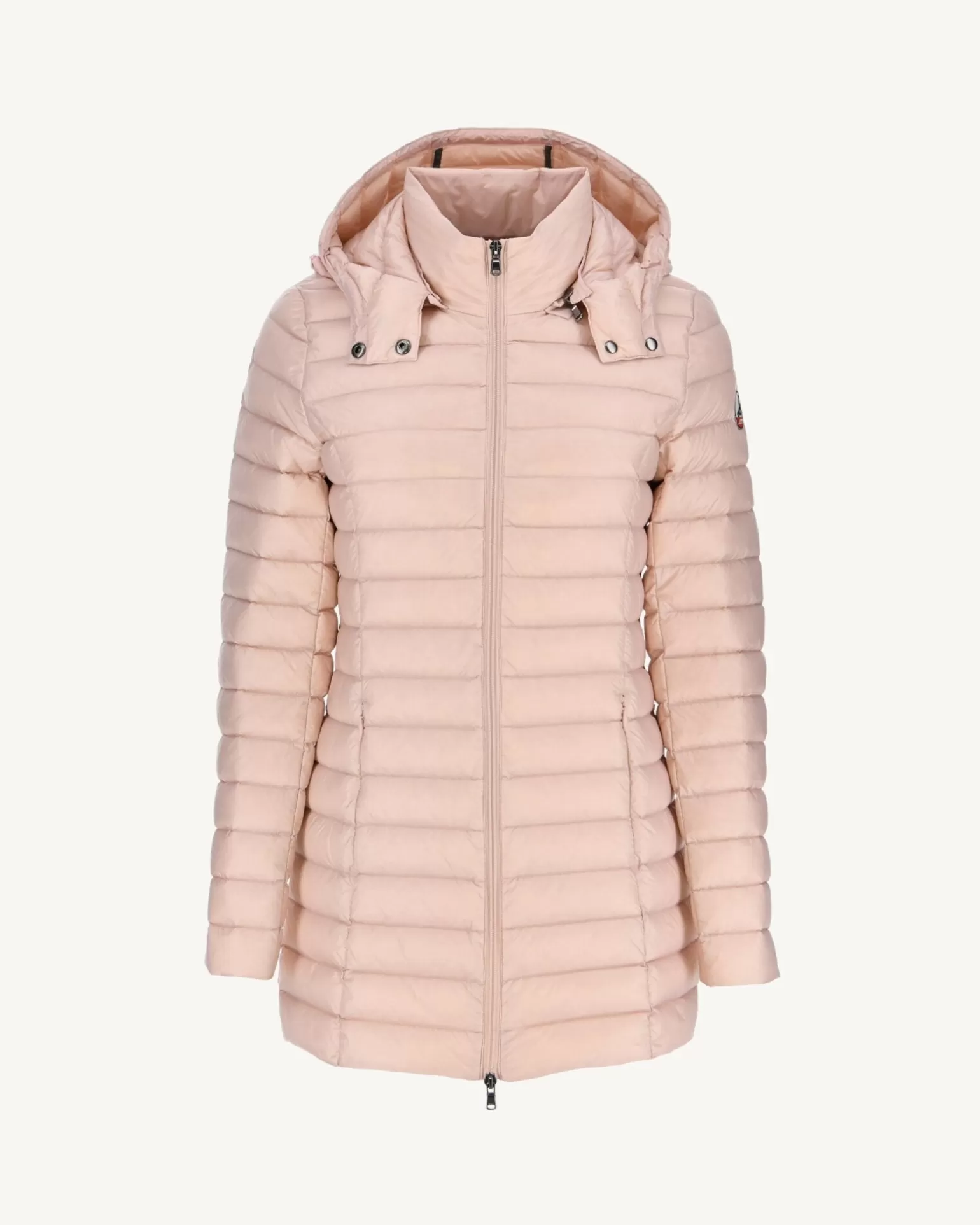 Women JOTT Pale Pink Nour Hooded Padded Jacket