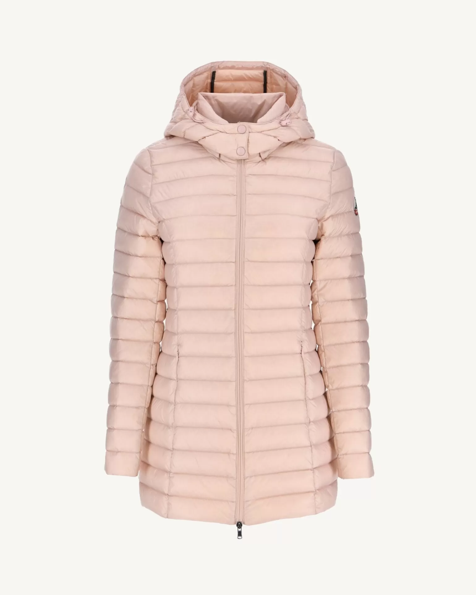 Women JOTT Pale Pink Nour Hooded Padded Jacket