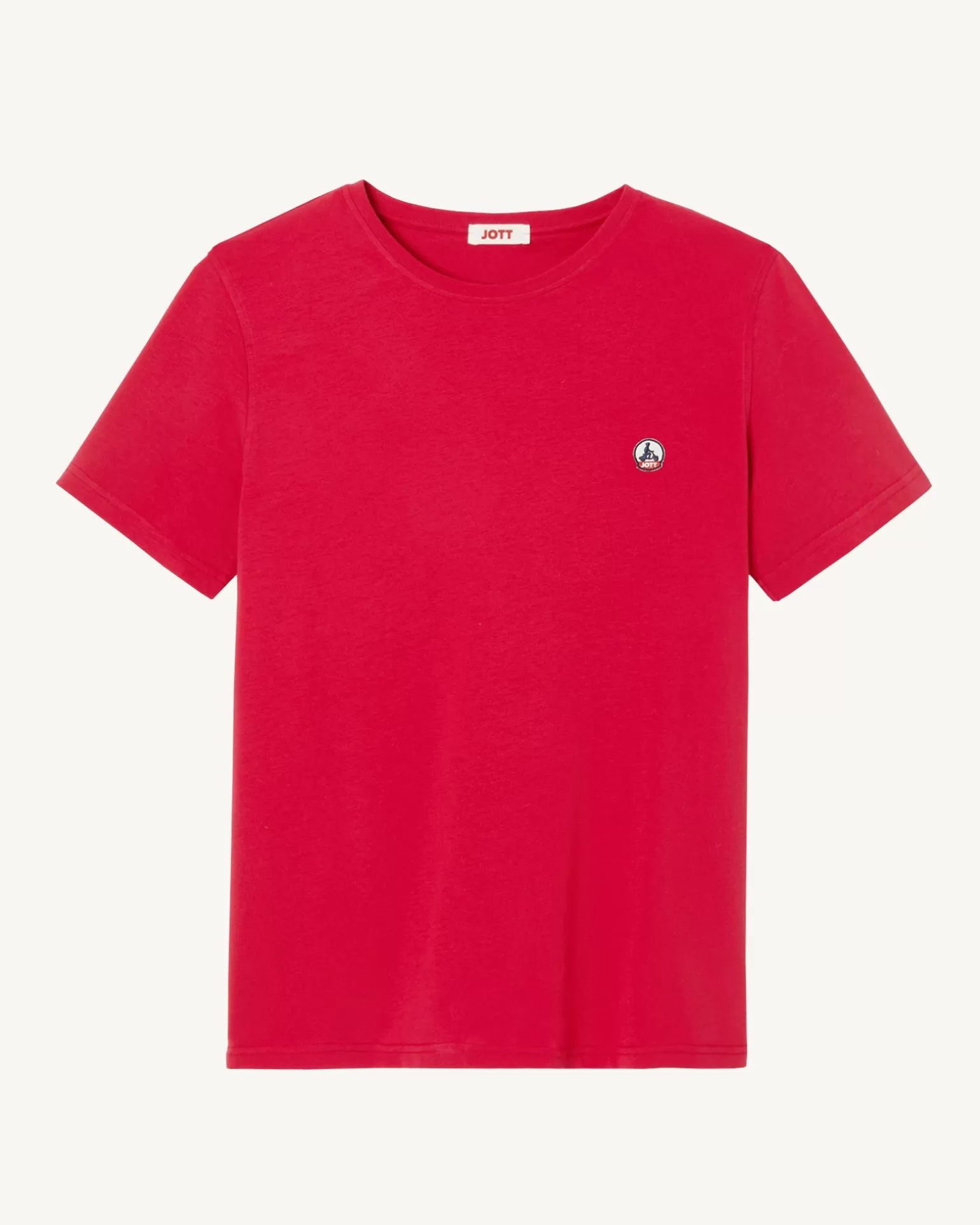 Men JOTT Pietro Red Organic Cotton T-Shirt