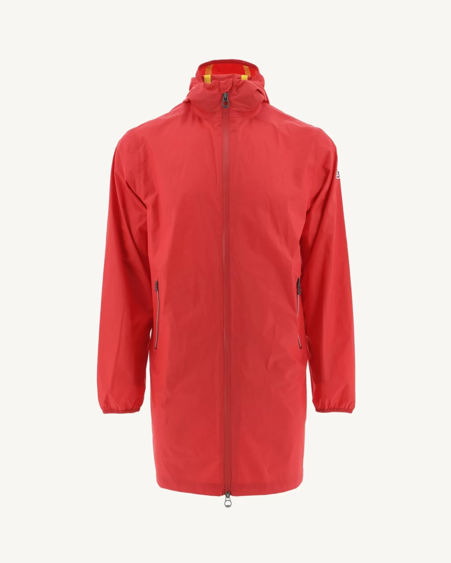 Men JOTT Pocketable Raincoat Bright Red Stockholm