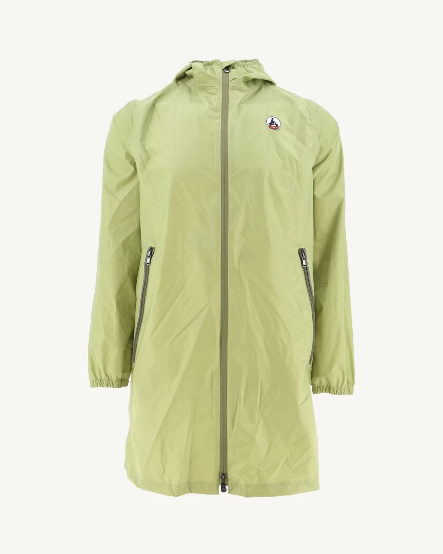 Men JOTT Pocketable Raincoat Light Khaki Stockholm