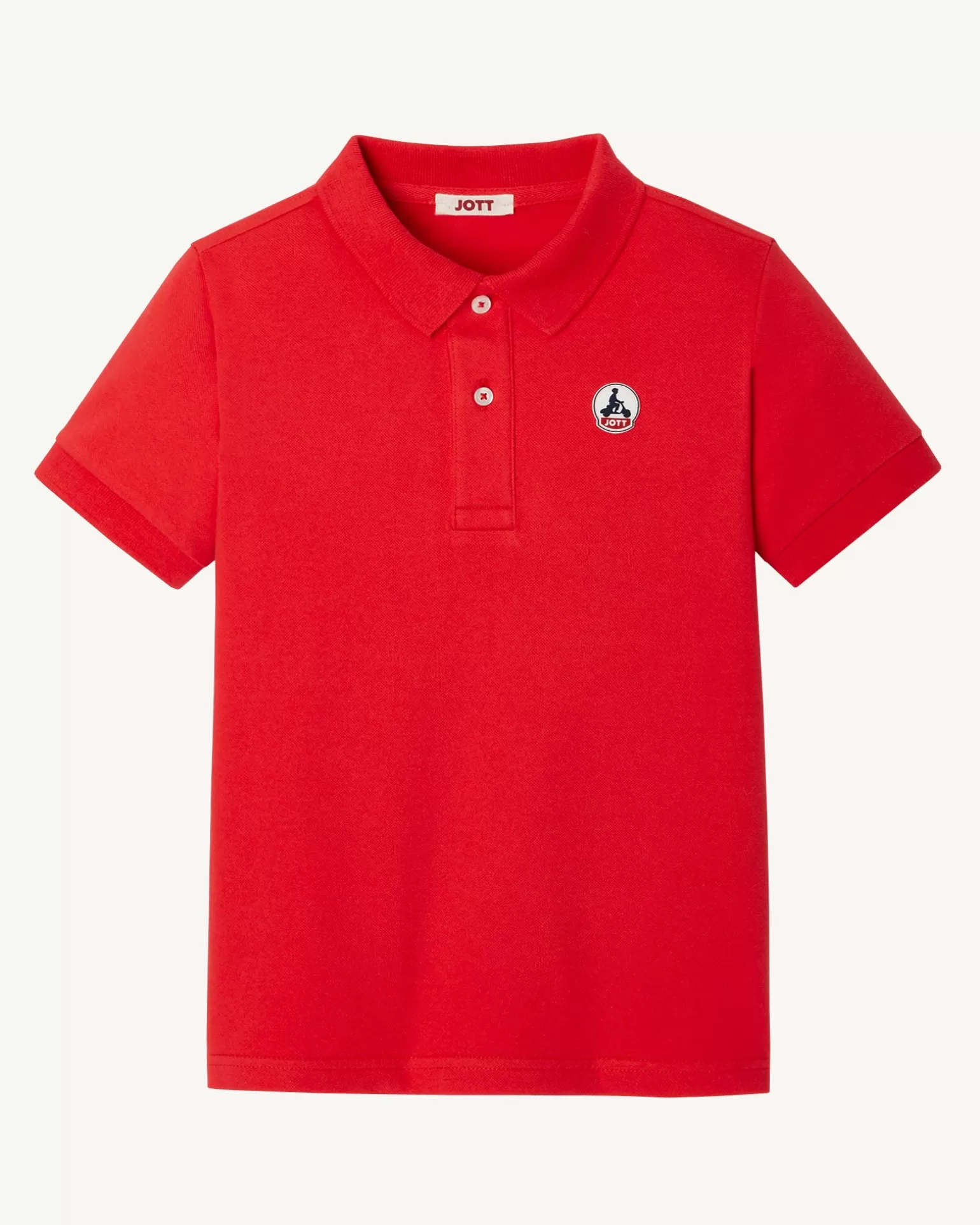 Kids JOTT Salvador Children'S Bright Red Polo Shirt