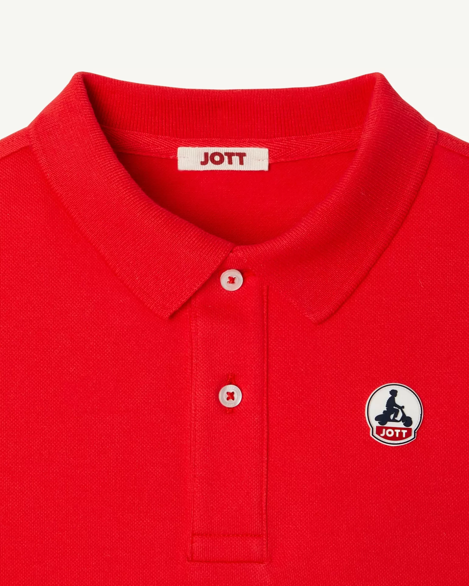 Kids JOTT Salvador Children'S Bright Red Polo Shirt