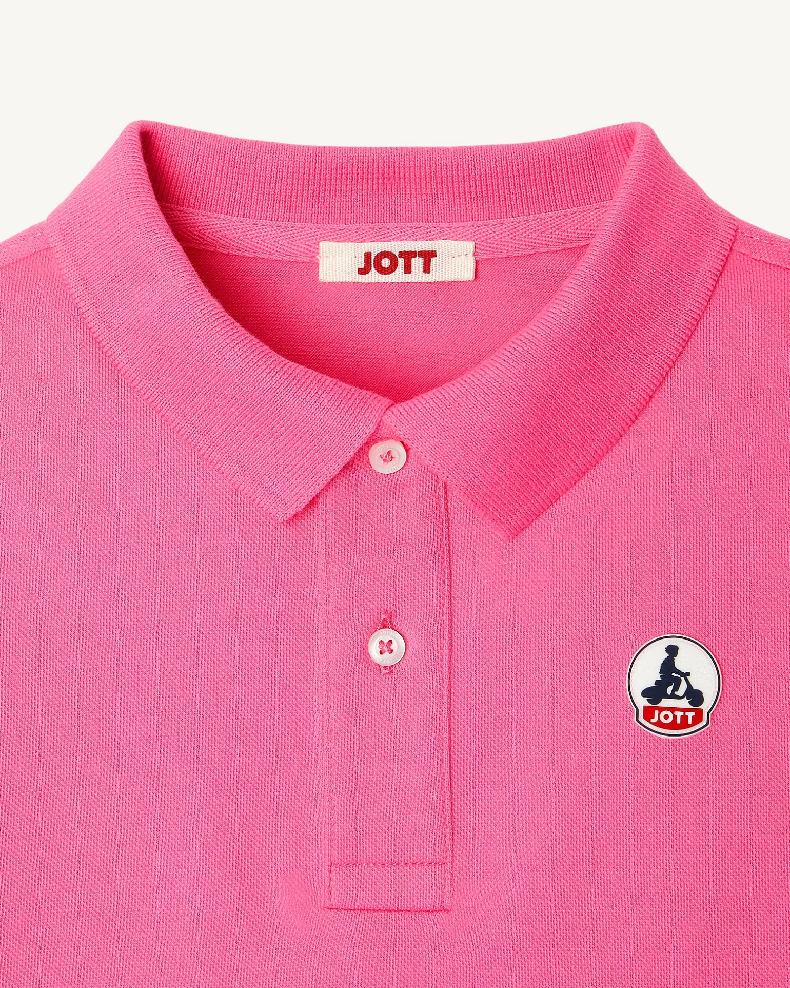 Kids JOTT Salvador Intense Pink Children'S Polo Shirt